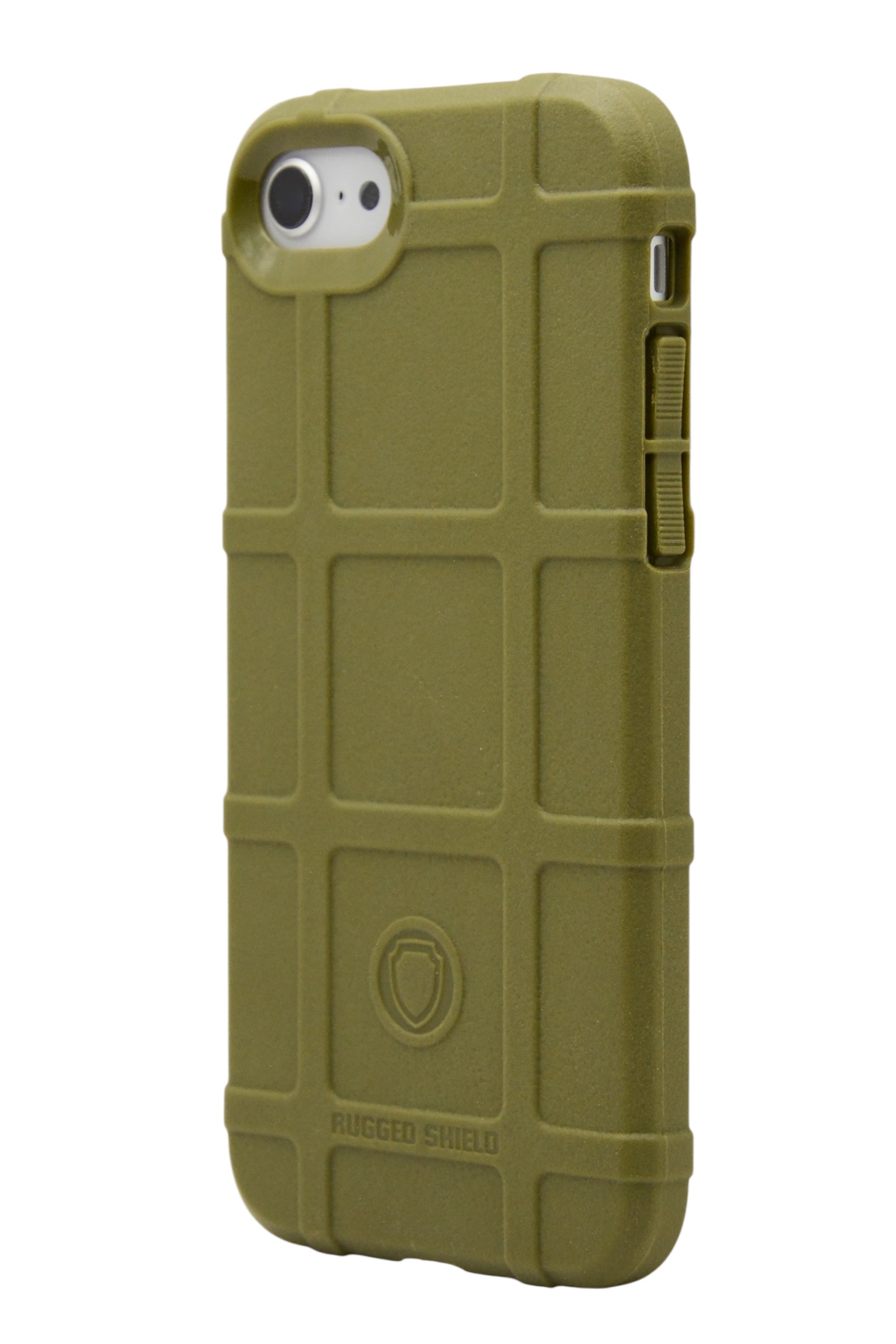 Funda uso rudo Rugged Shield Para iPhone 8 / 7 / SE color Verde