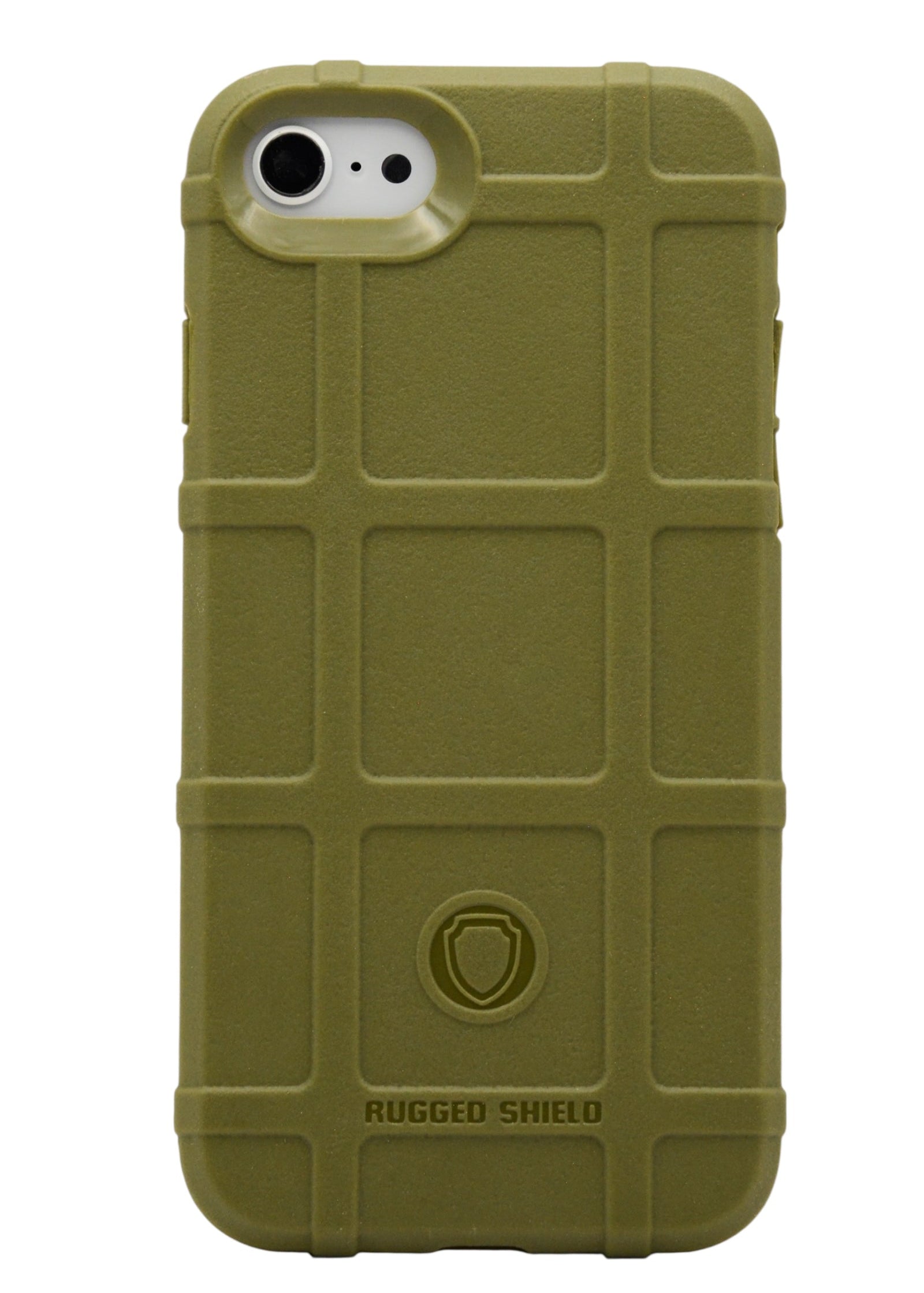Funda uso rudo Rugged Shield Para iPhone 8 / 7 / SE color Verde