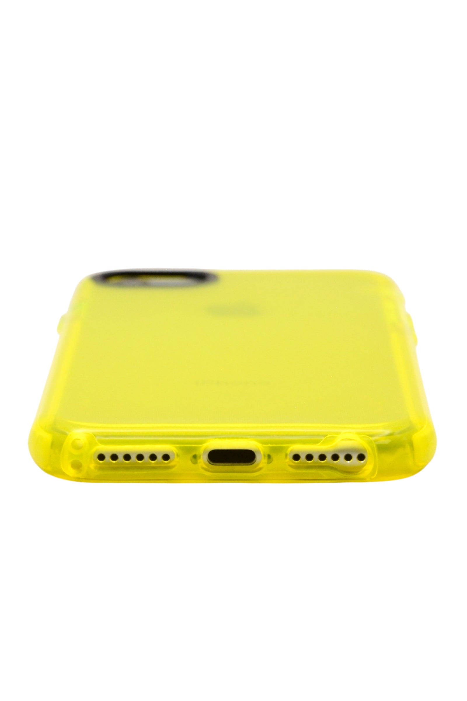 Funda para iPhone 8 / 7 / SE neon de silicon color amarillo