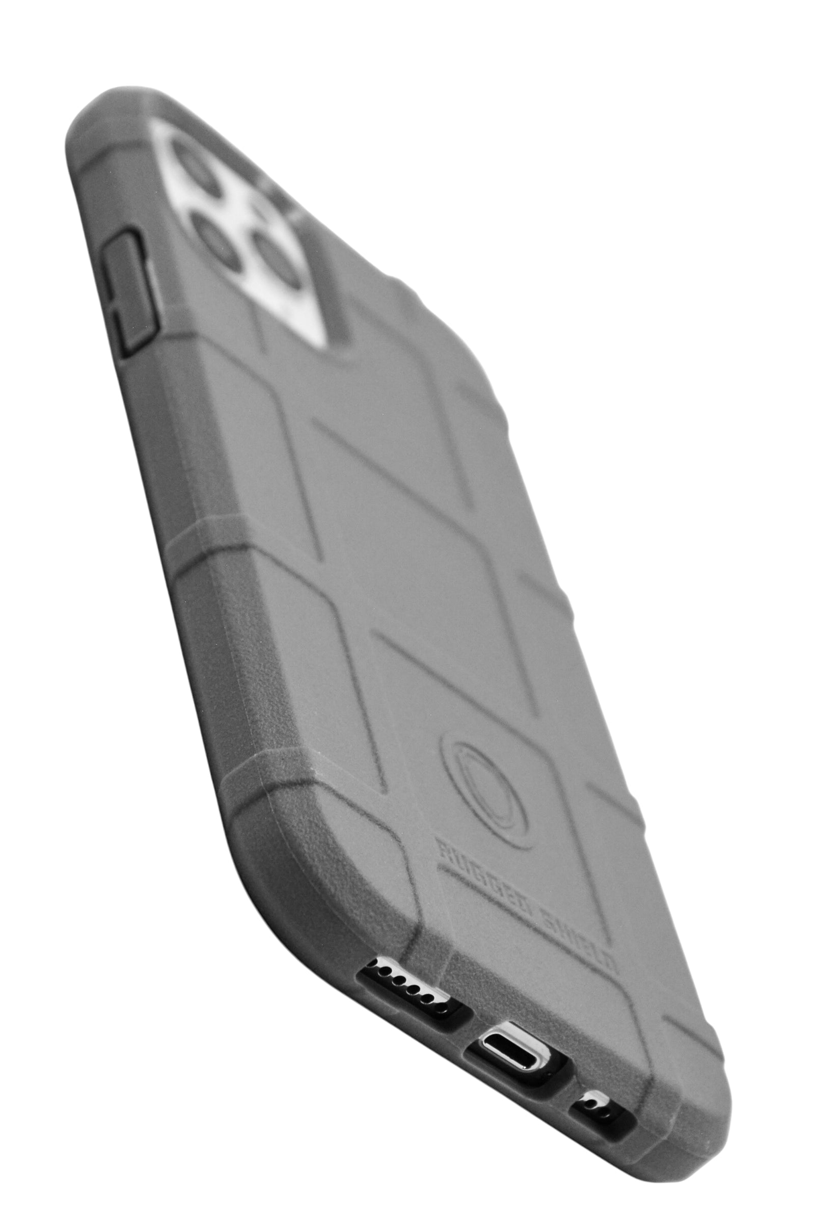 Funda uso rudo Rugged Shield Para iPhone 11 Pro (5.8) color Gris