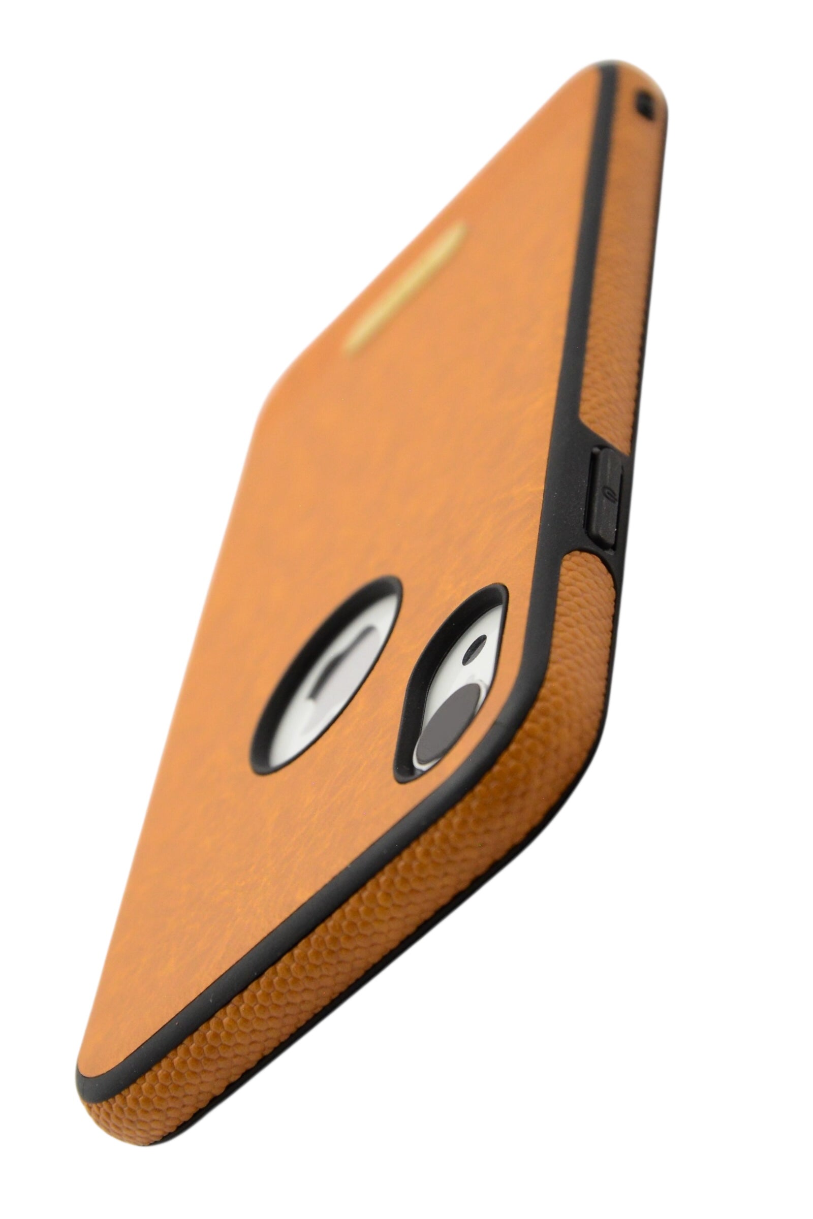 Funda estilo piel mikki para iPhone XR color Cafe