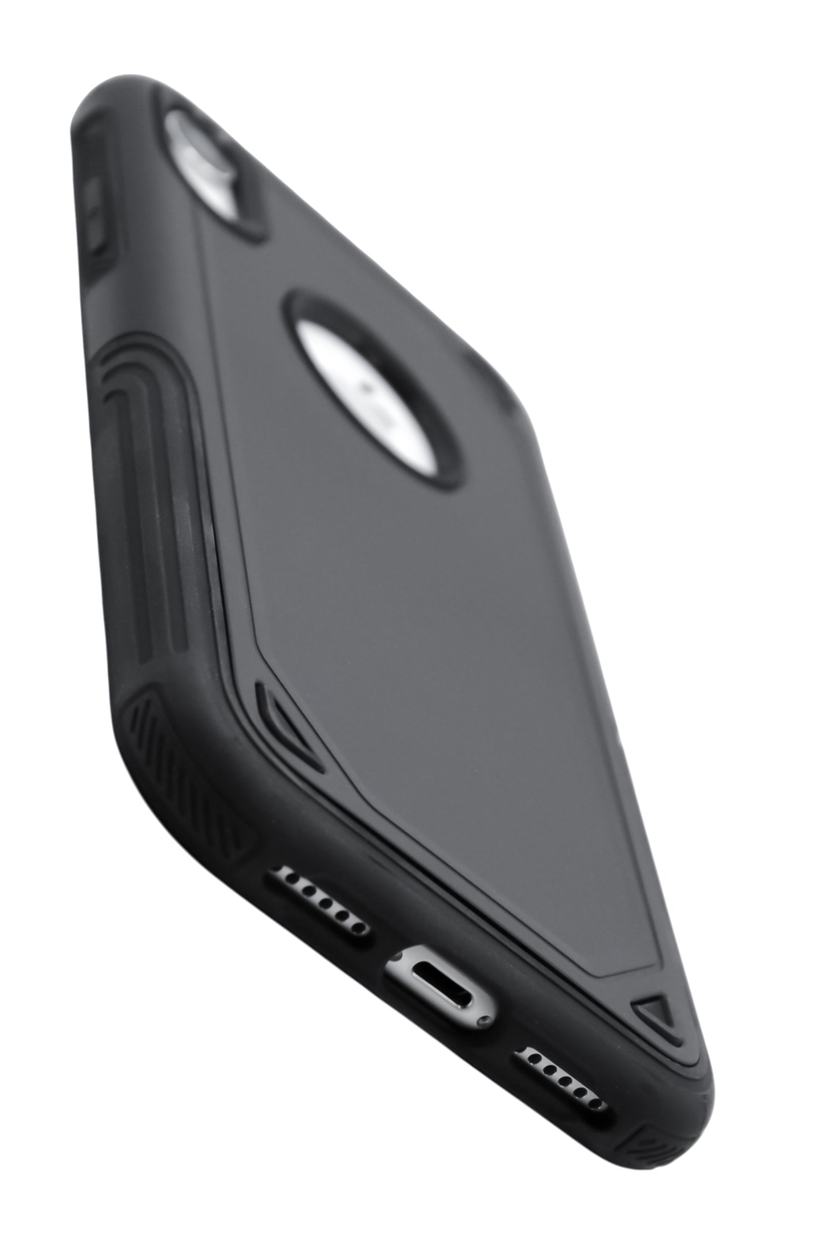 Funda uso rudo para iPhone XR color negro