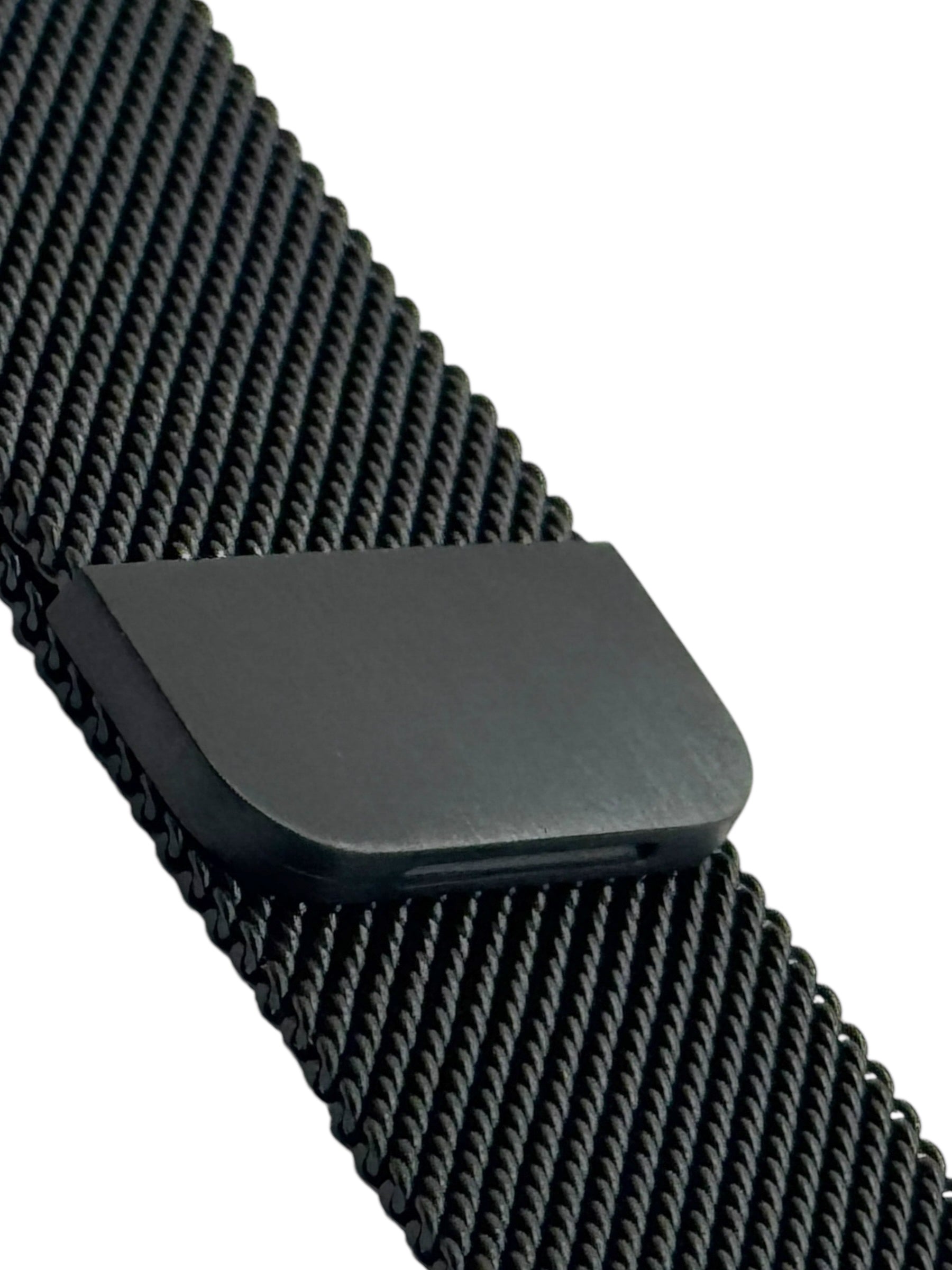 Correa para Apple Watch malla metalica con iman color negro