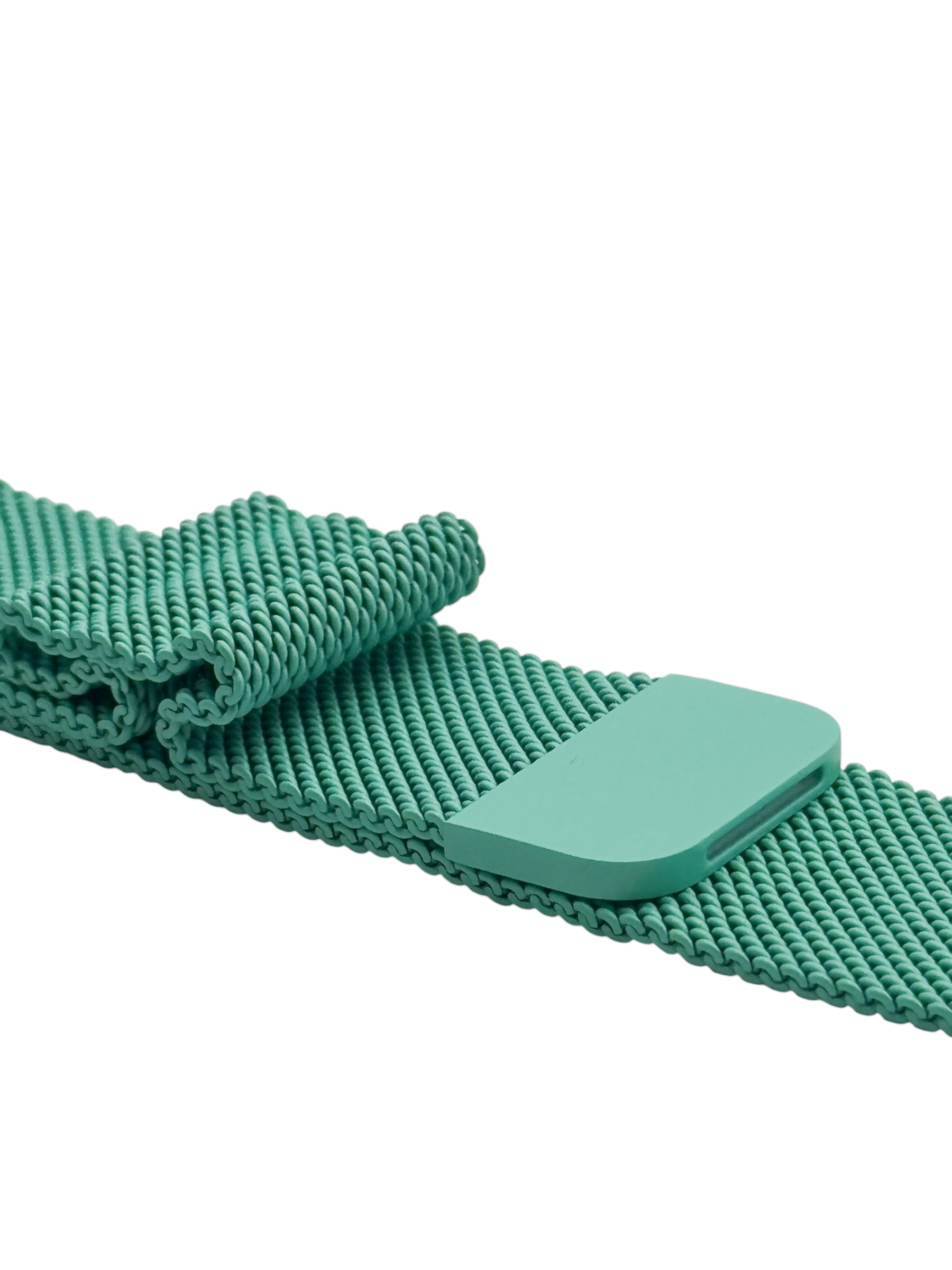 Correa para Apple Watch malla metalica con iman color Azul menta