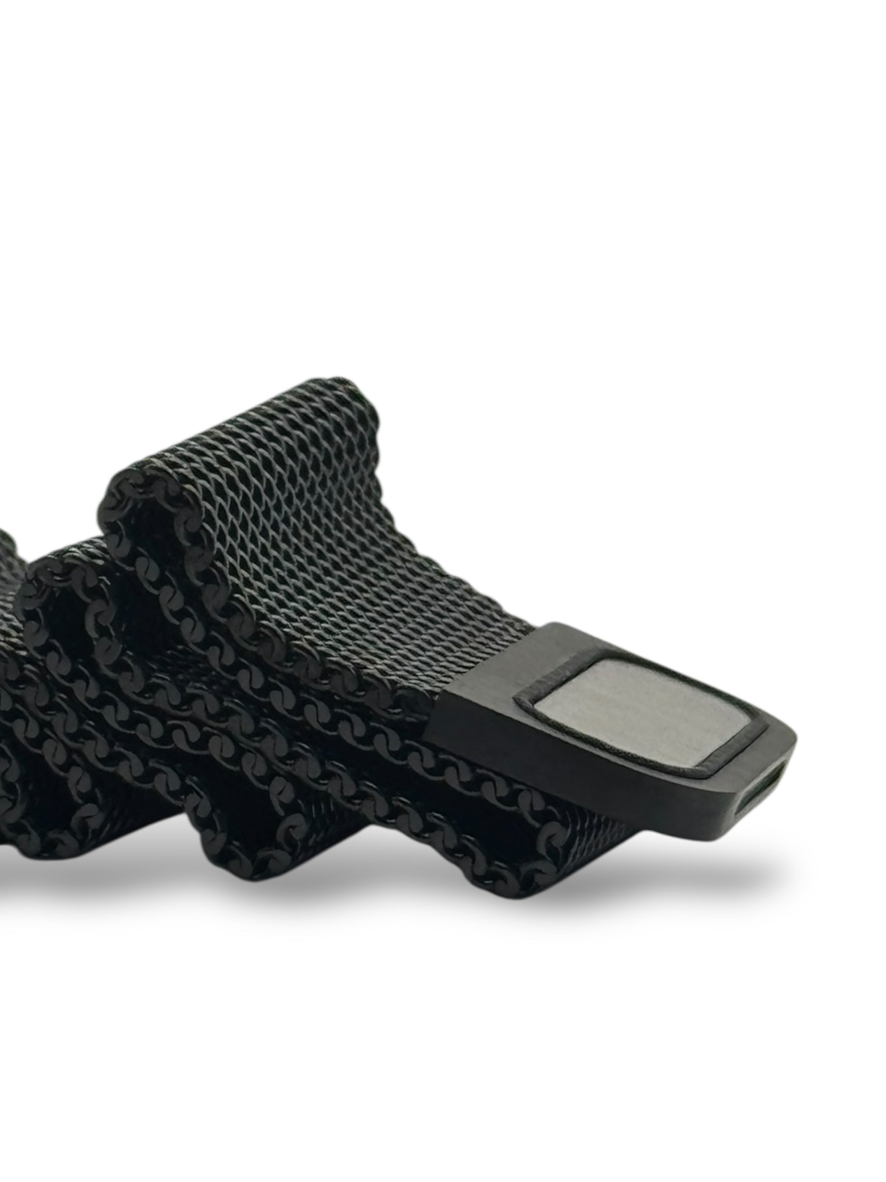 Correa para Apple Watch malla metalica con iman color negro