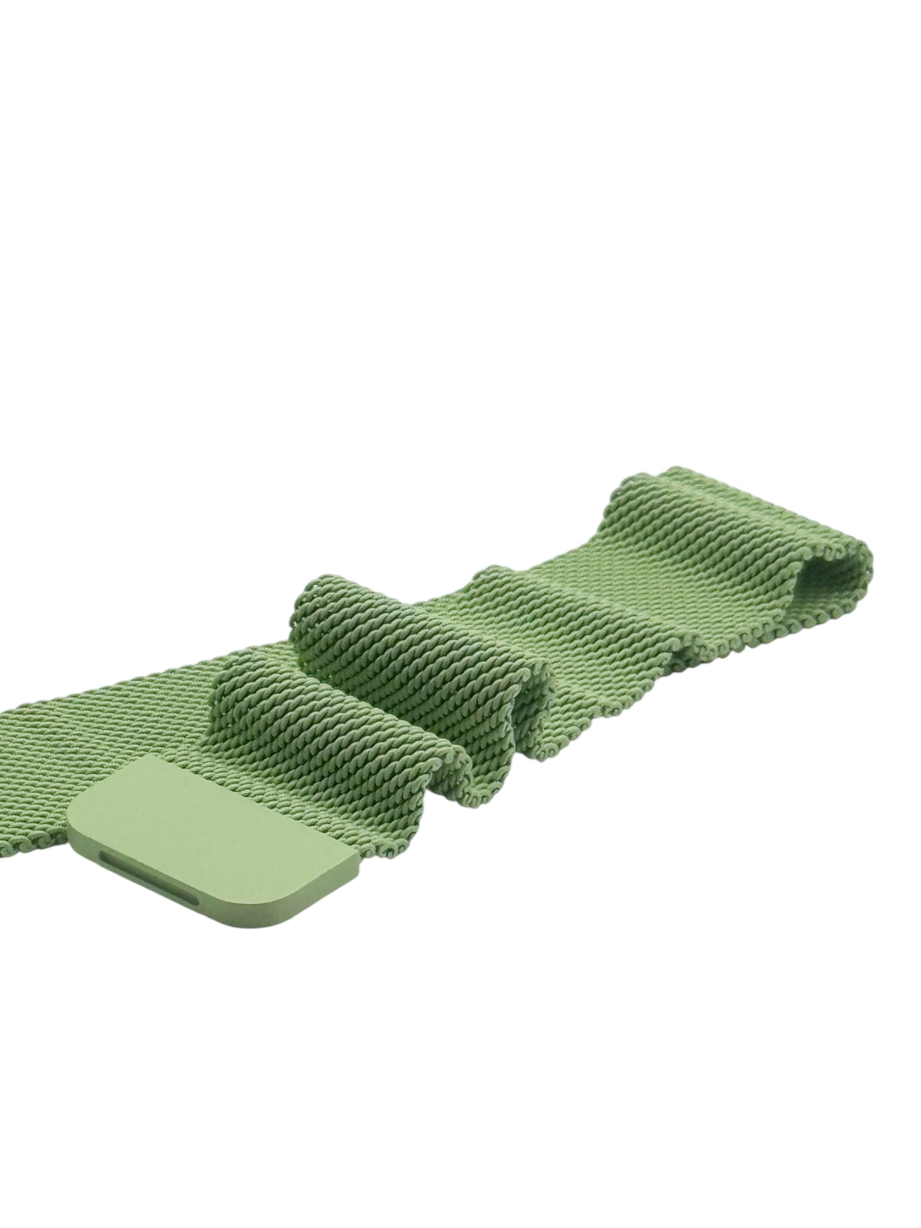 Correa para Apple Watch malla metalica con iman color Verde pistache