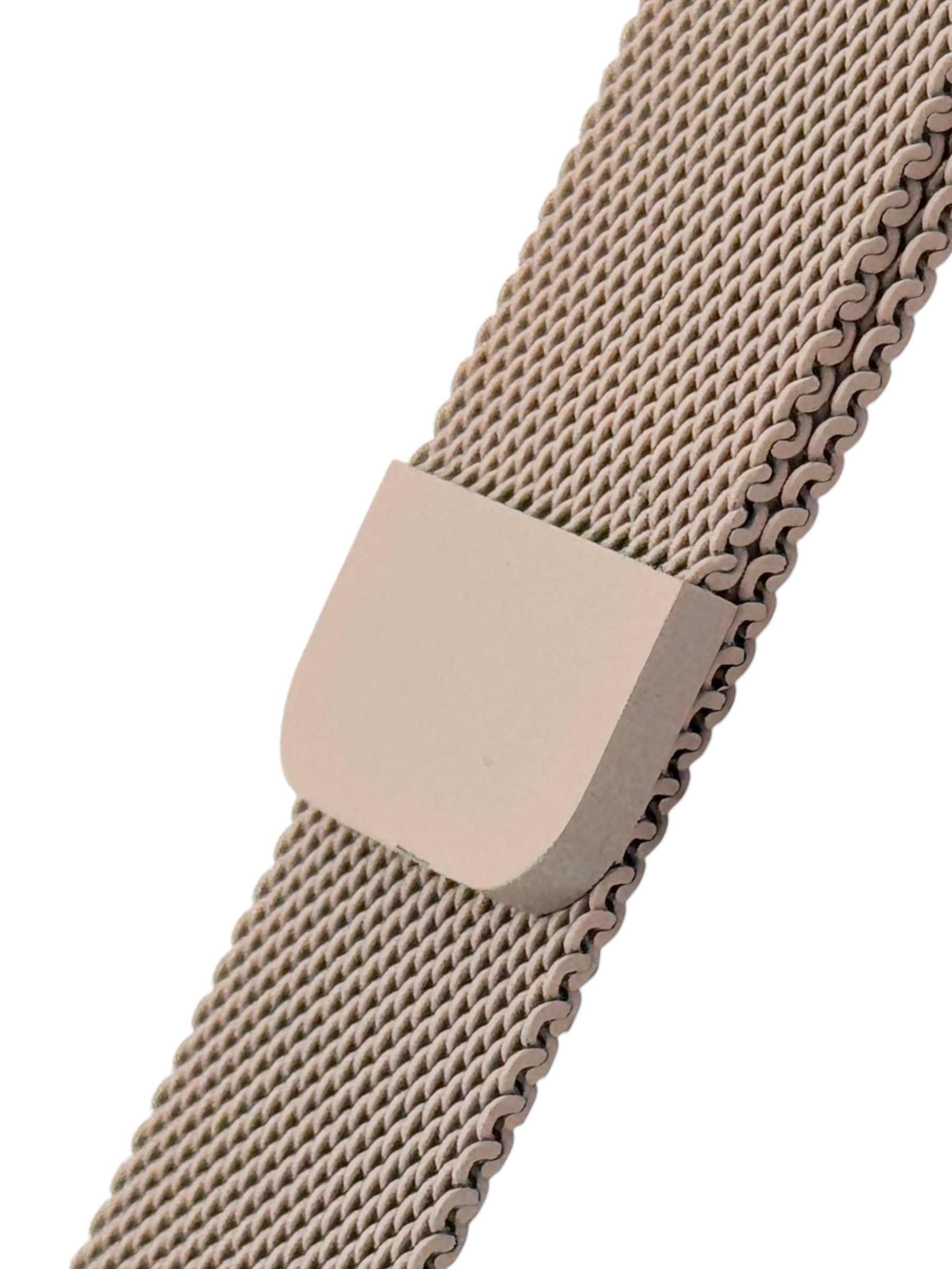 Correa para Apple Watch malla metalica con iman color Rosa pastel