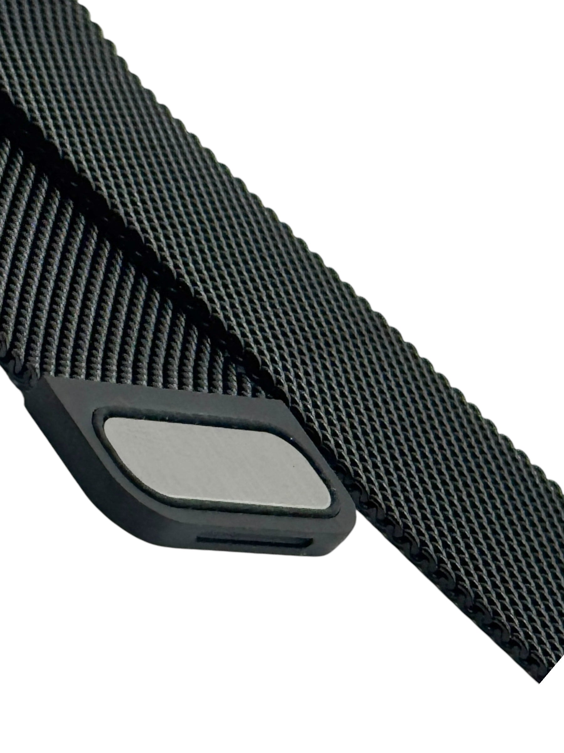 Correa para Apple Watch malla metalica con iman color negro