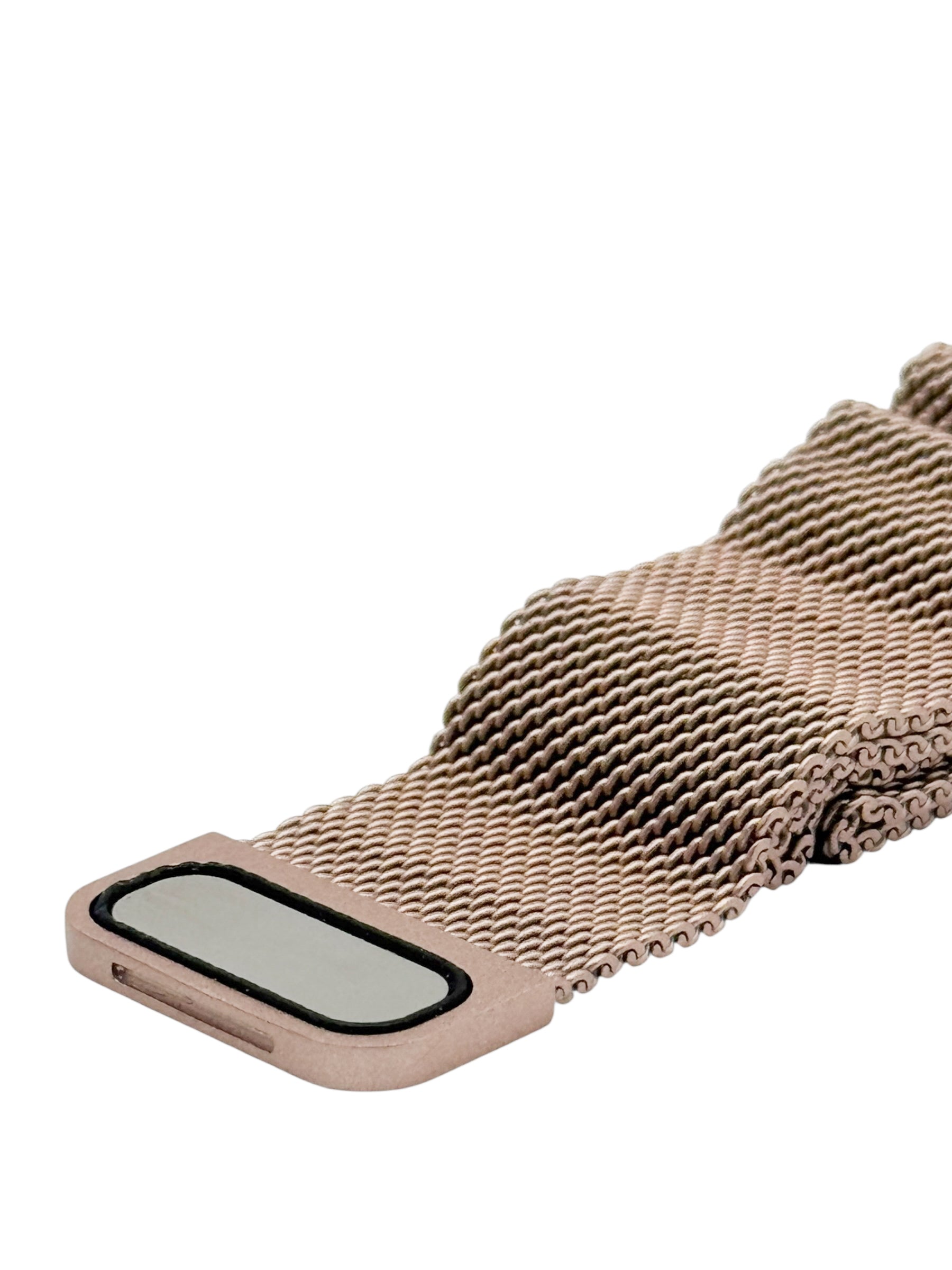 Correa para Apple Watch malla metalica con iman color Rosa pastel
