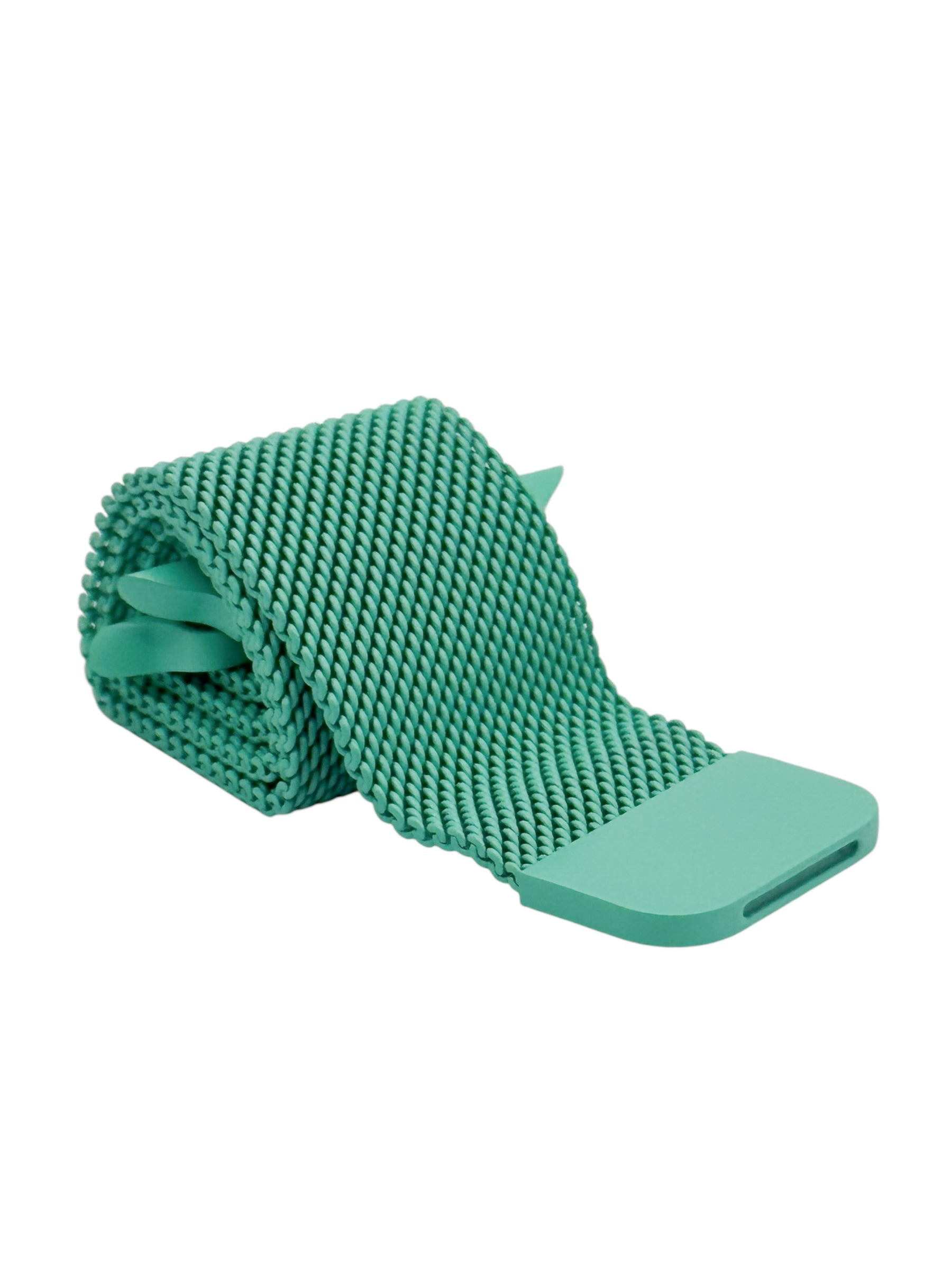 Correa para Apple Watch malla metalica con iman color Azul menta