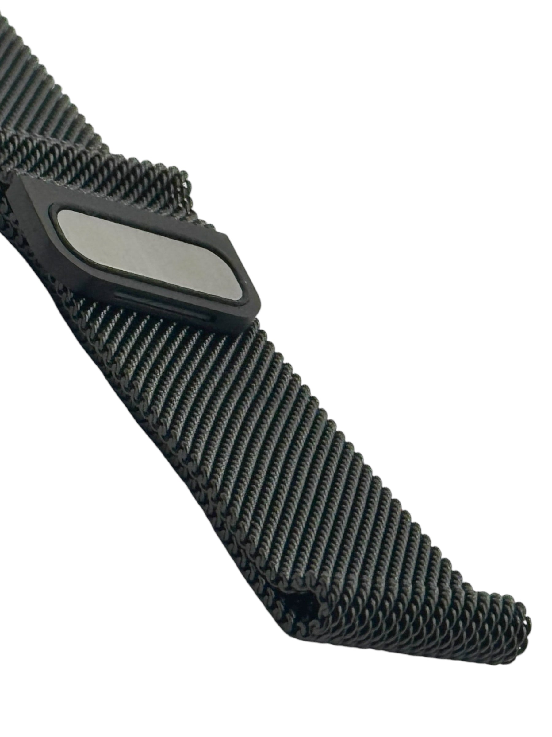 Correa para Apple Watch malla metalica con iman color negro