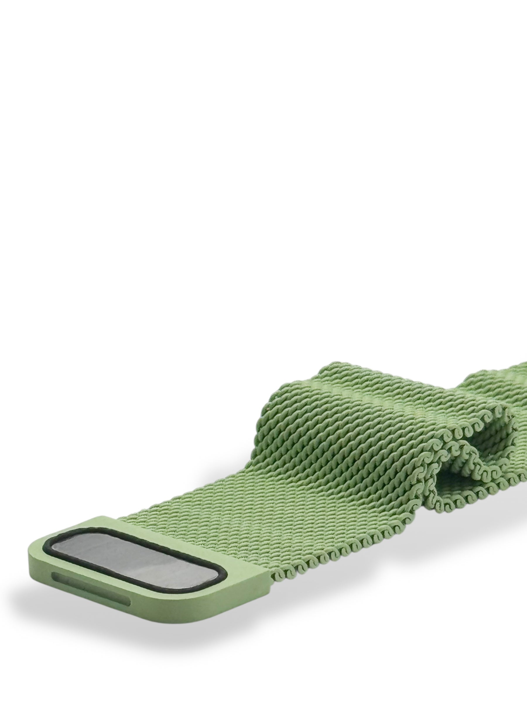 Correa para Apple Watch malla metalica con iman color Verde pistache