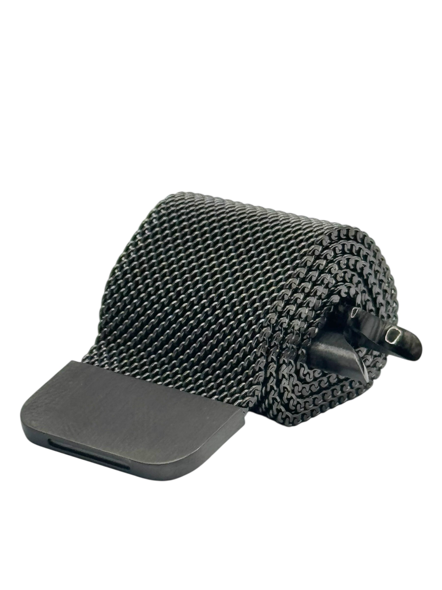 Correa para Apple Watch malla metalica con iman color Gris Espacial