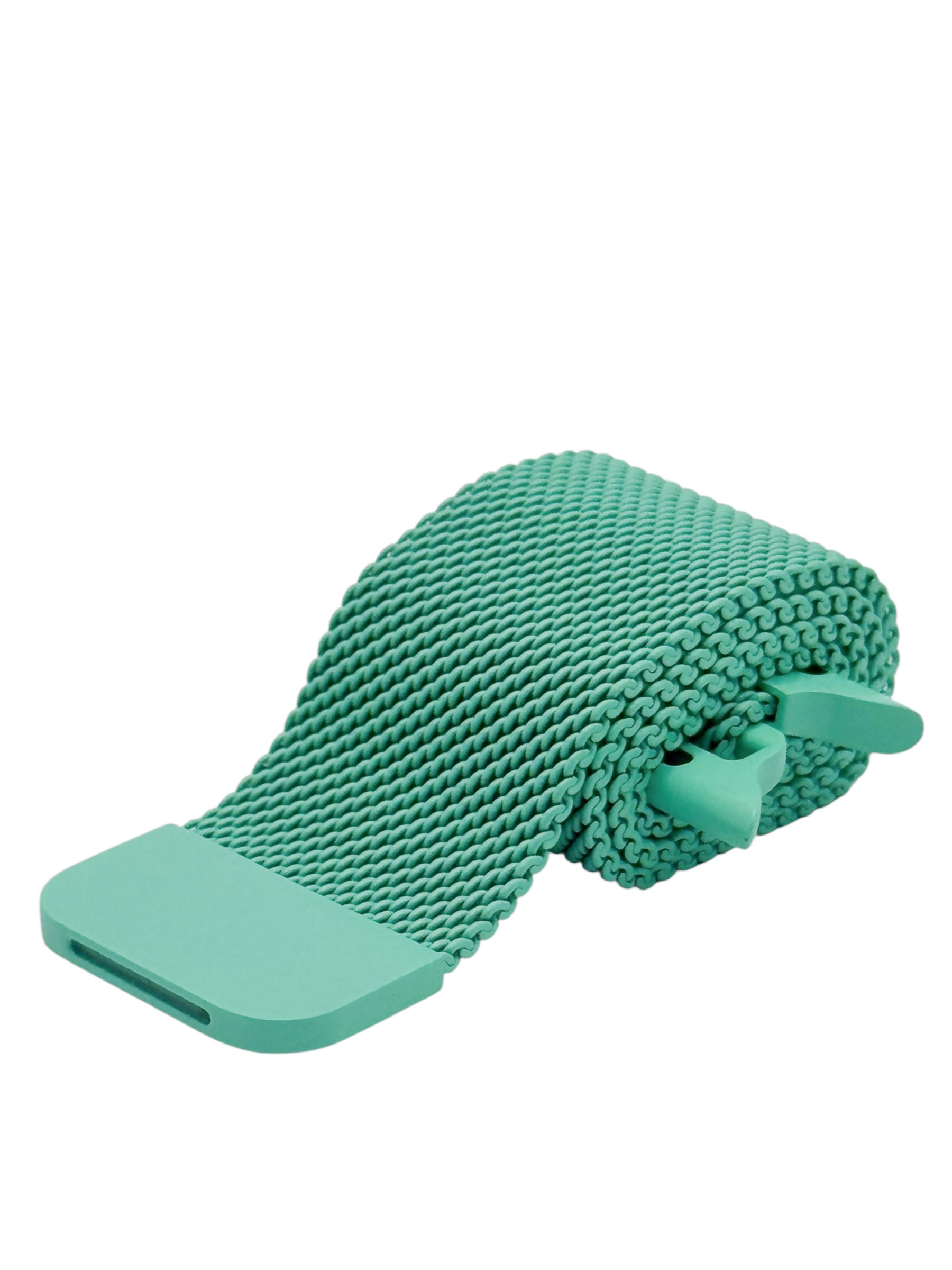 Correa para Apple Watch malla metalica con iman color Azul menta