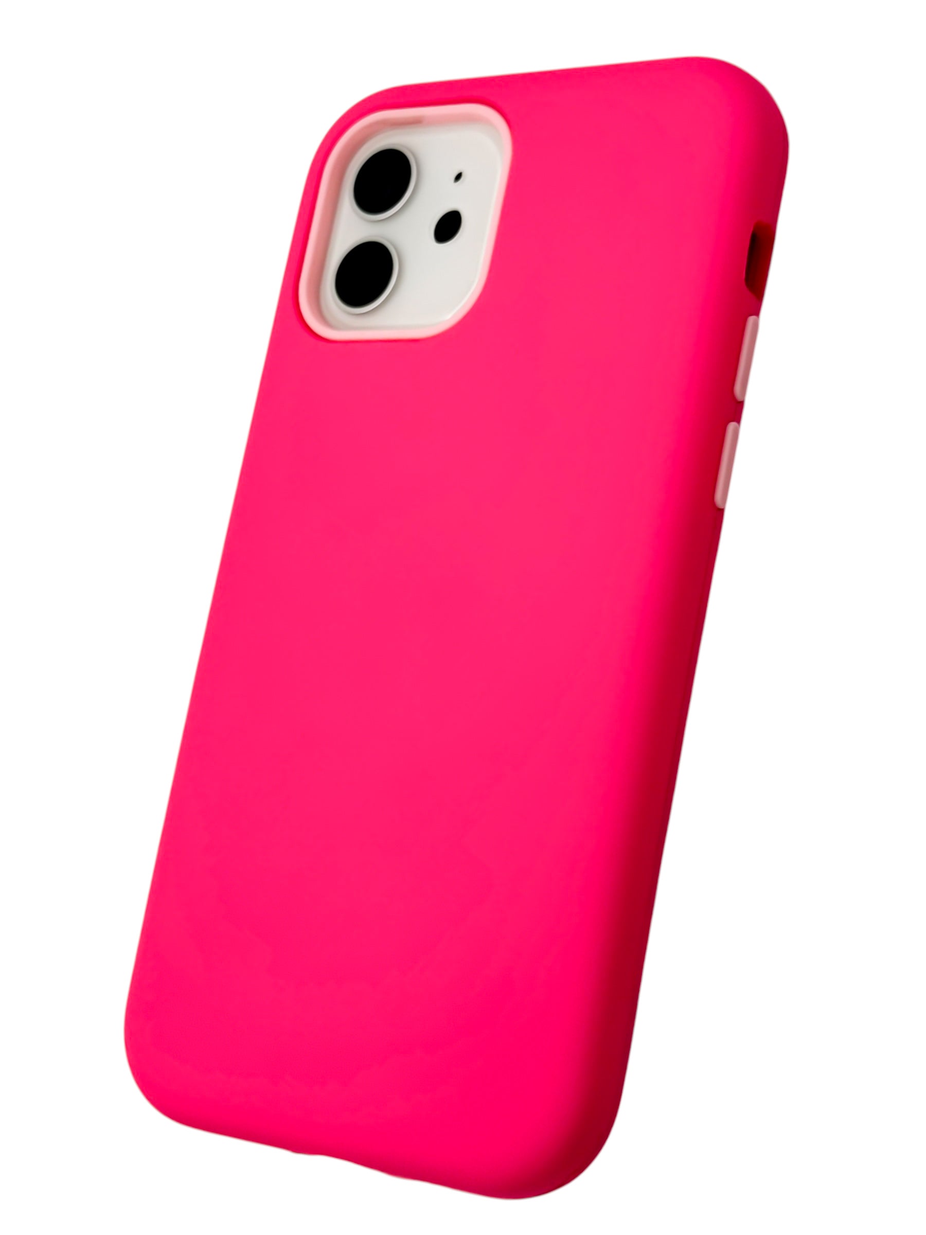 Funda Para iPhone 12 (6.1) Y 12 Pro (6.1) con marco frontal desarmable color rosa