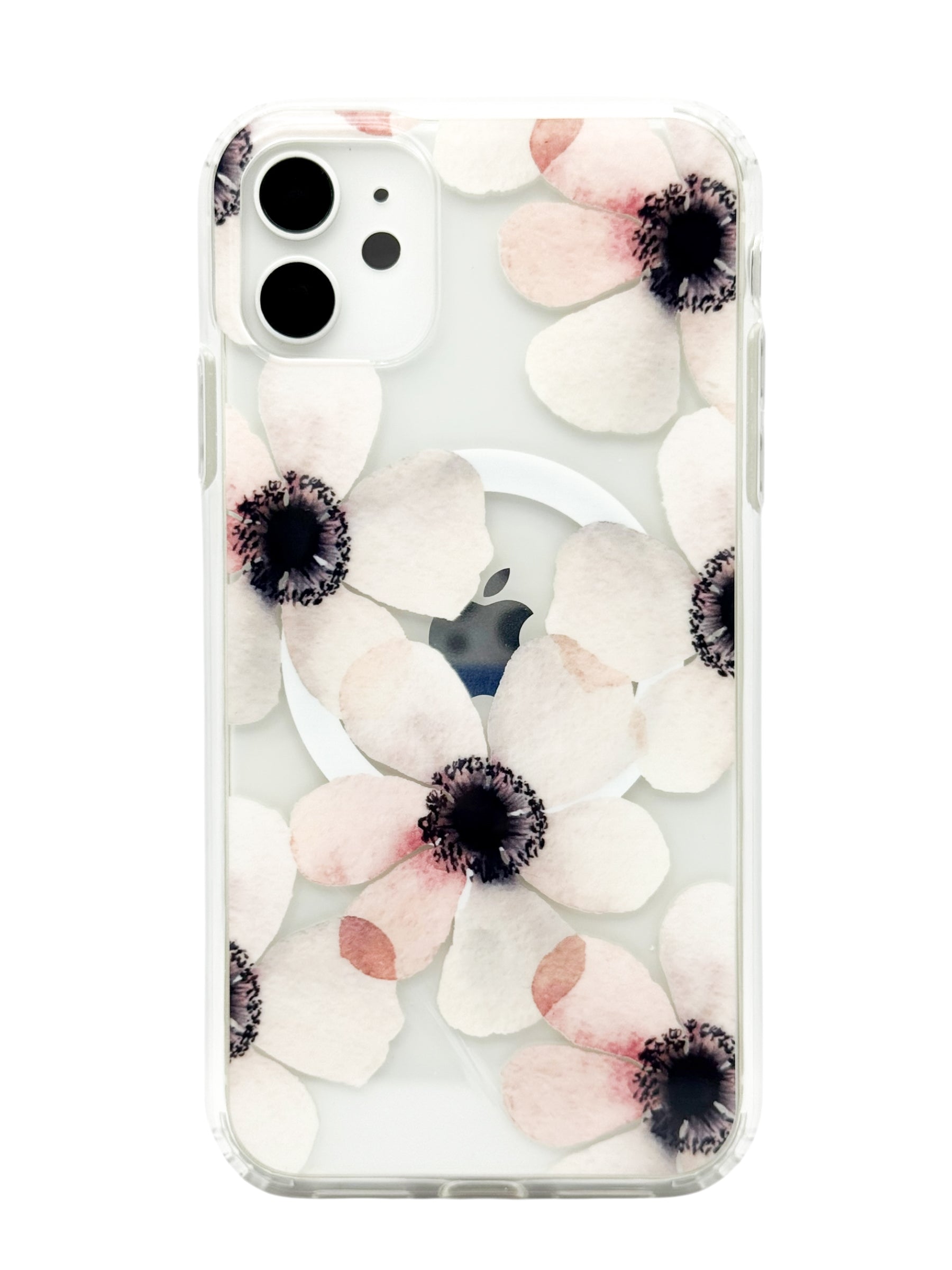 Funda para iPhone 11 normal (6.1) con Magsafe diseño Flores Rosas