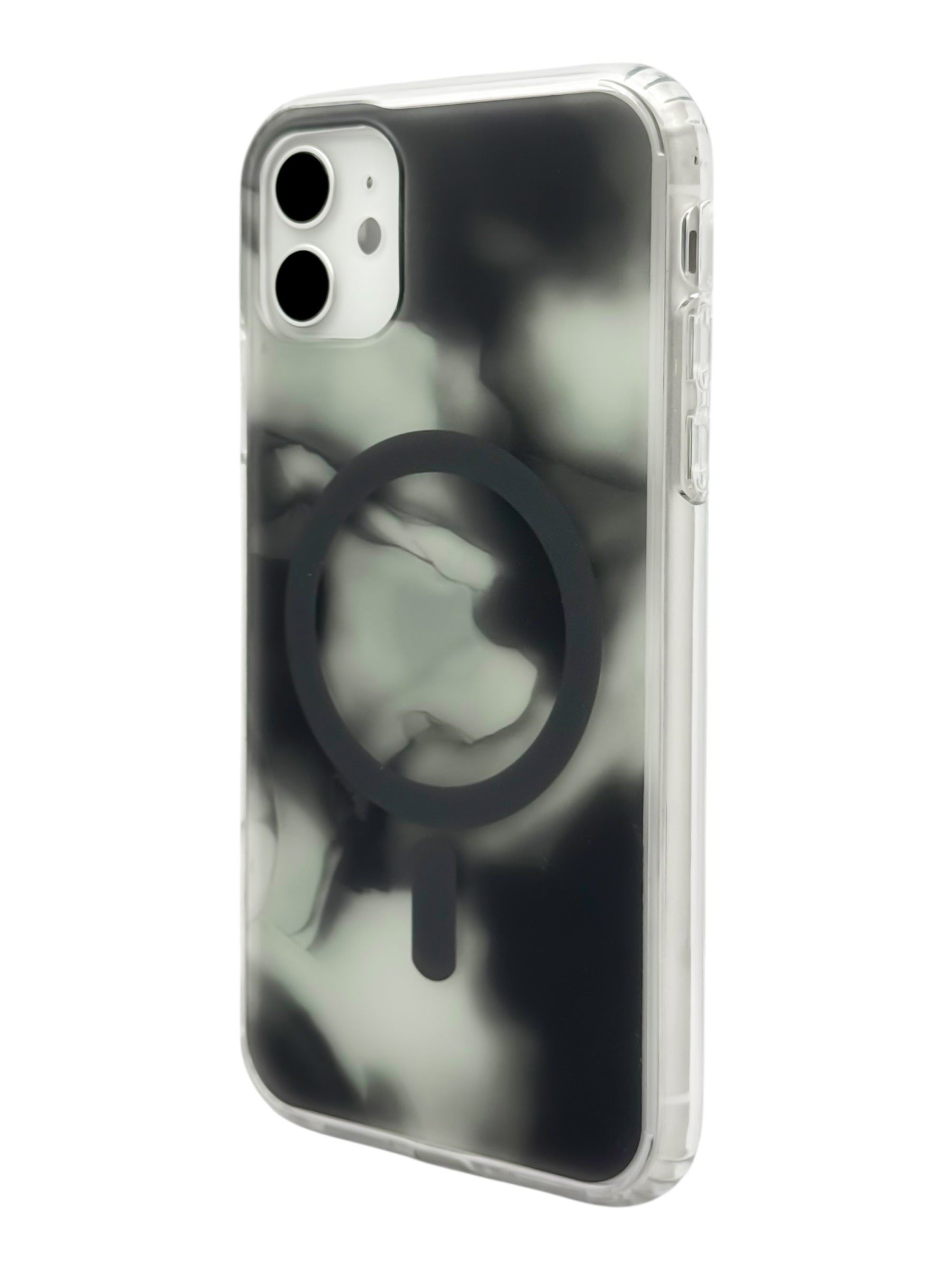 Funda para iPhone 11 normal (6.1) con Magsafe diseño Humo negro