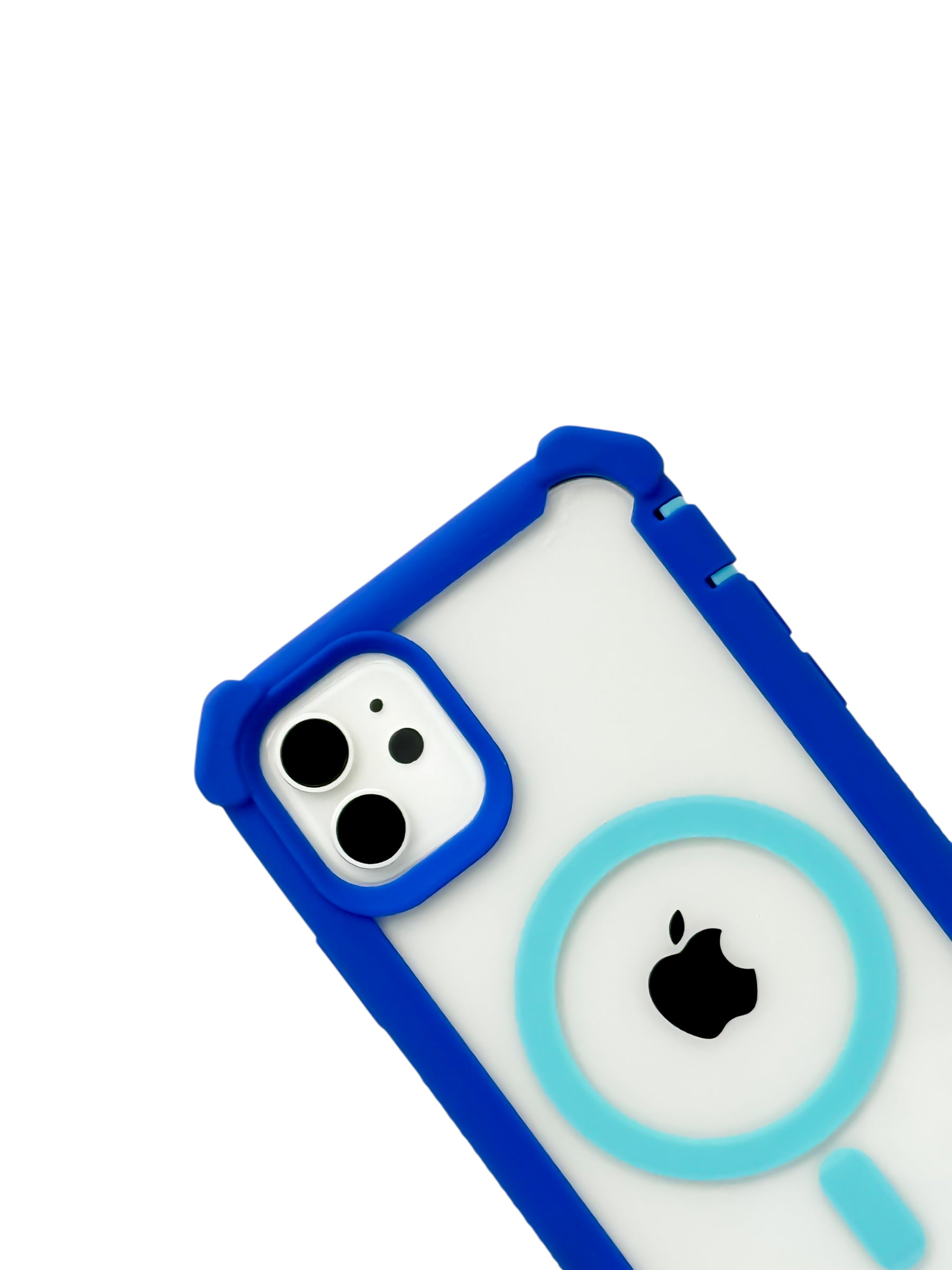 Funda para iPhone 11 normal (6.1) con magsafe y marco frontal incluido color azul