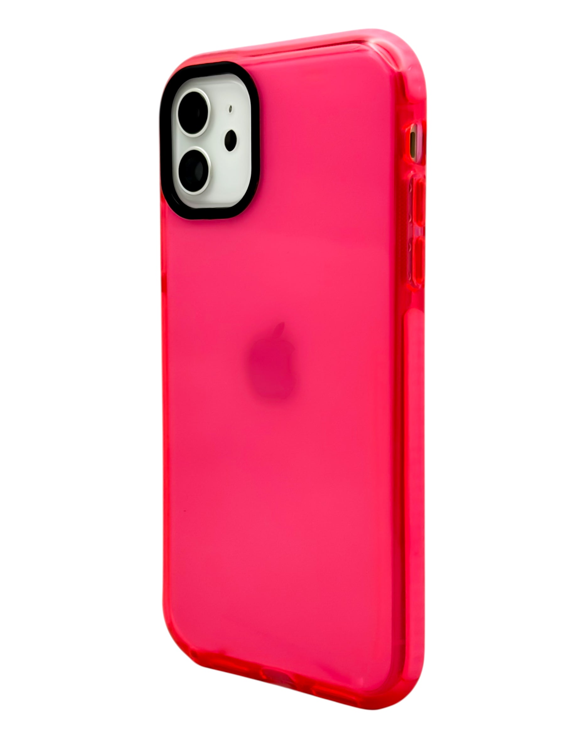 Funda Para iPhone 11 normal (6.1) color rosa neon