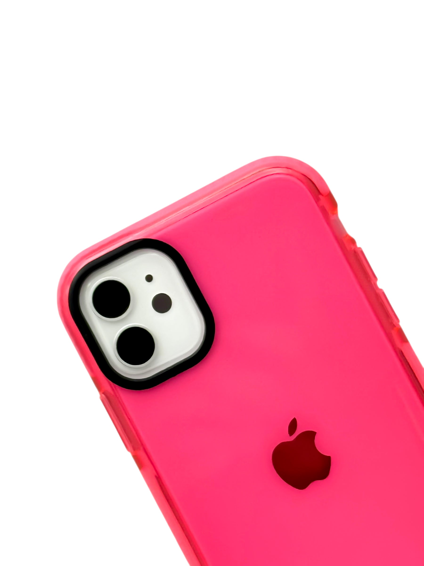 Funda Para iPhone 11 normal (6.1) color rosa neon