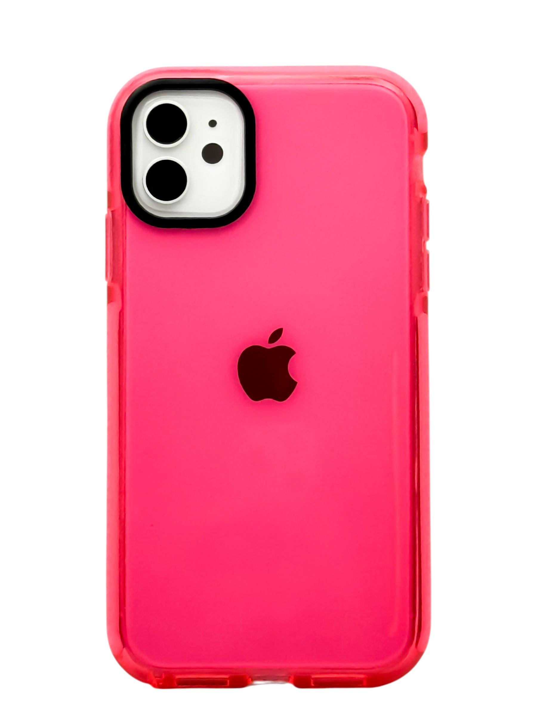 Funda Para iPhone 11 normal (6.1) color rosa neon