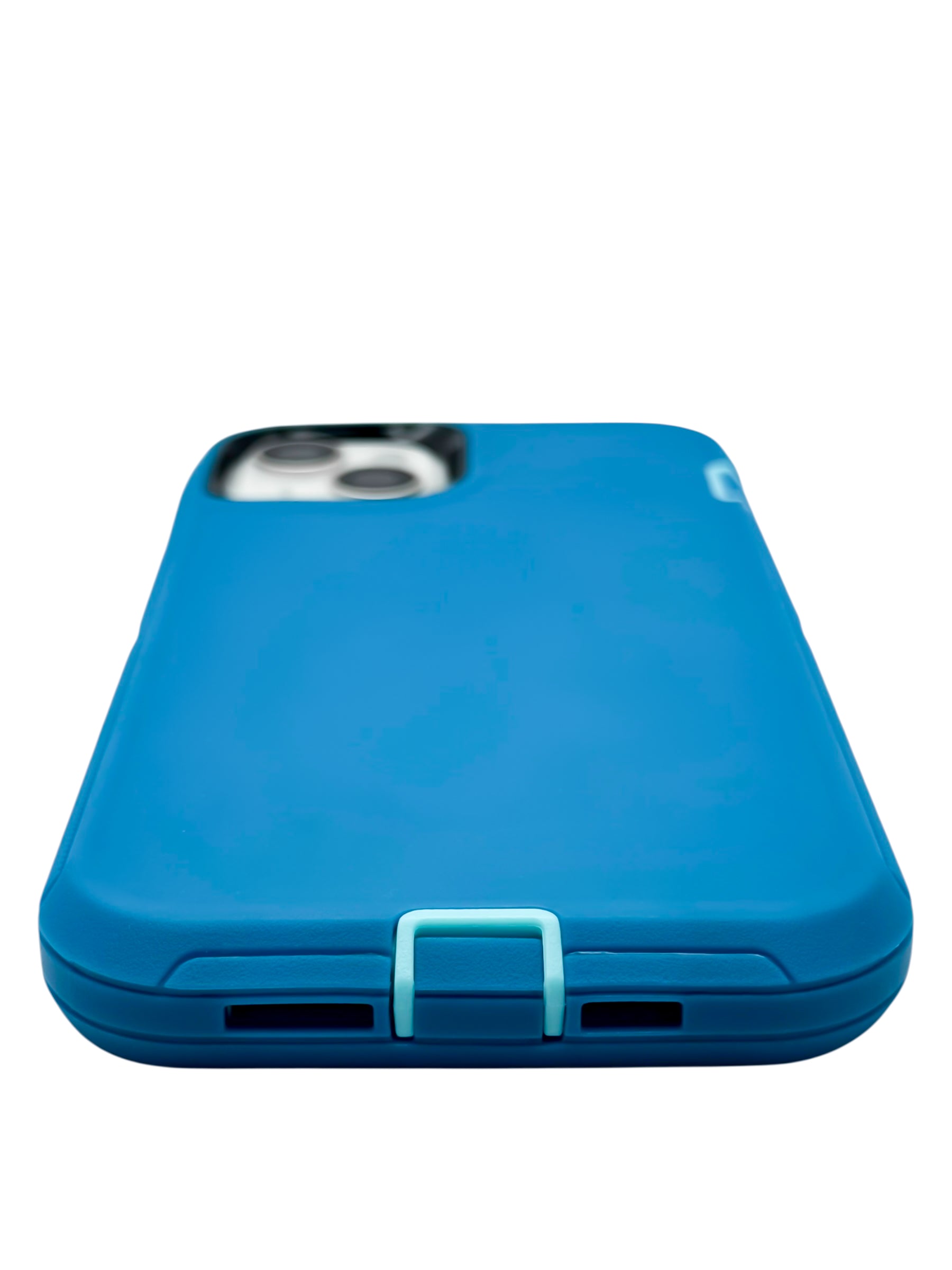 Funda para iPhone 14 plus (6.7) uso rudo extremo 3 en 1 color azul