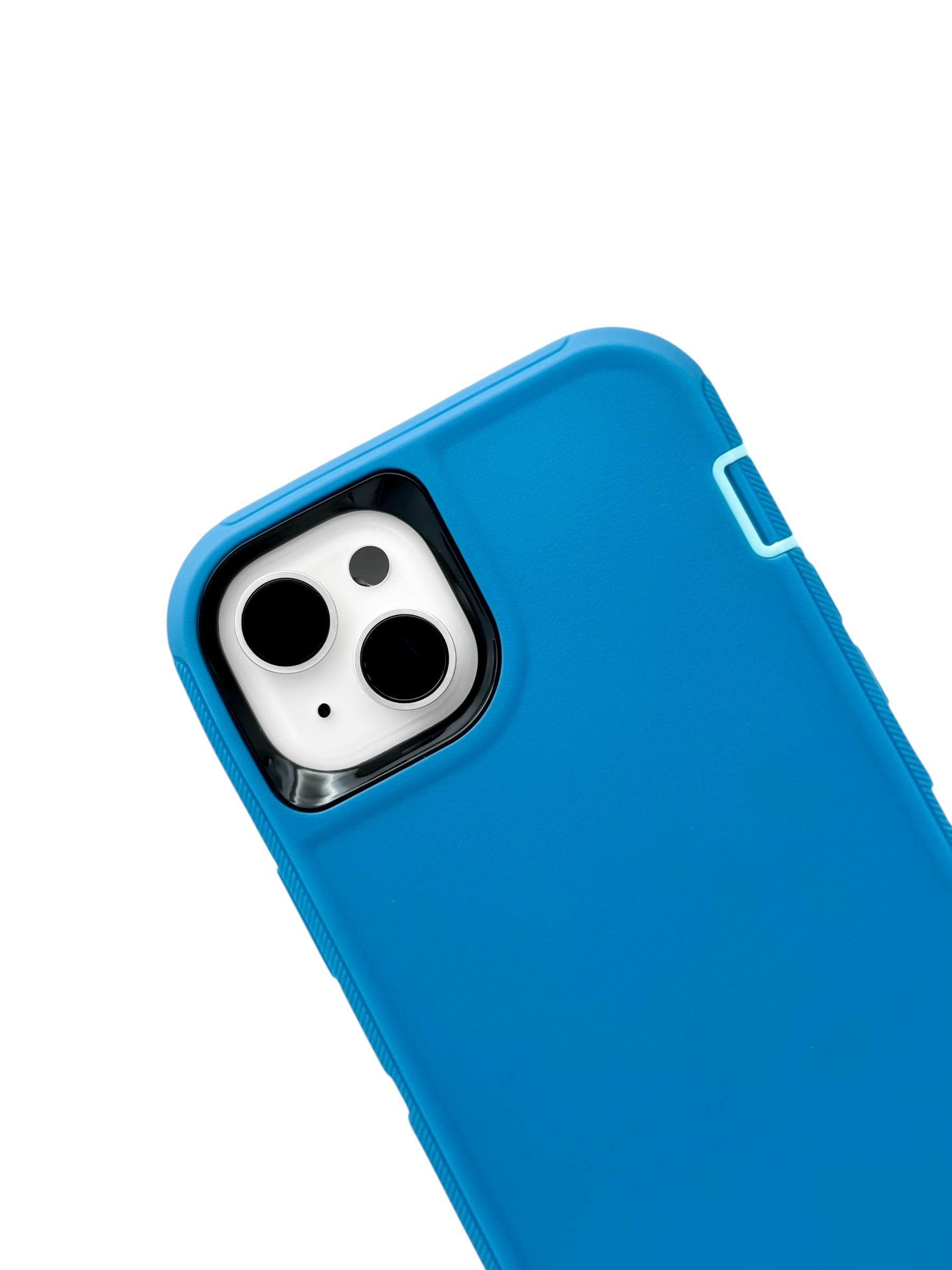 Funda para iPhone 15 plus (6.7) uso rudo extremo 3 en 1 color azul