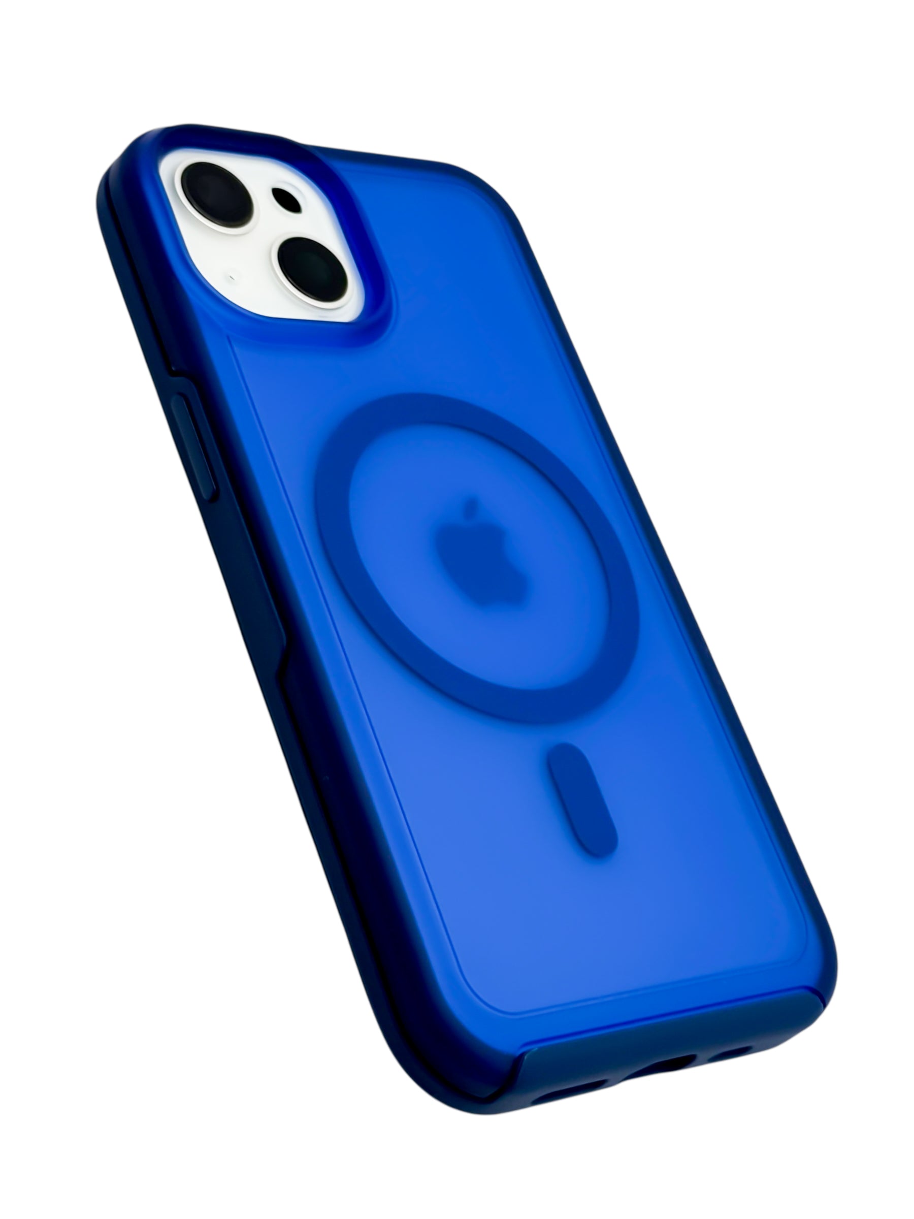 Funda Para iPhone 13 normal (6.1) Rigida Compatible Con Magsafe Color azul