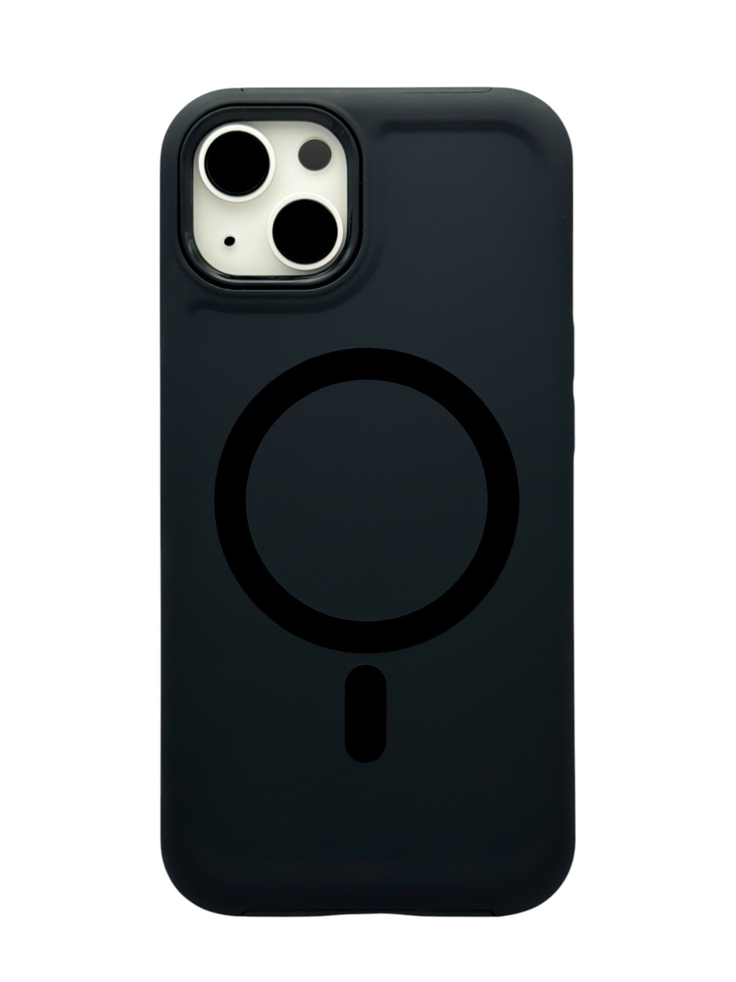 Funda para iPhone 15 normal (6.1) uso rudo extremo 3 en 1 con base de apoyo negro
