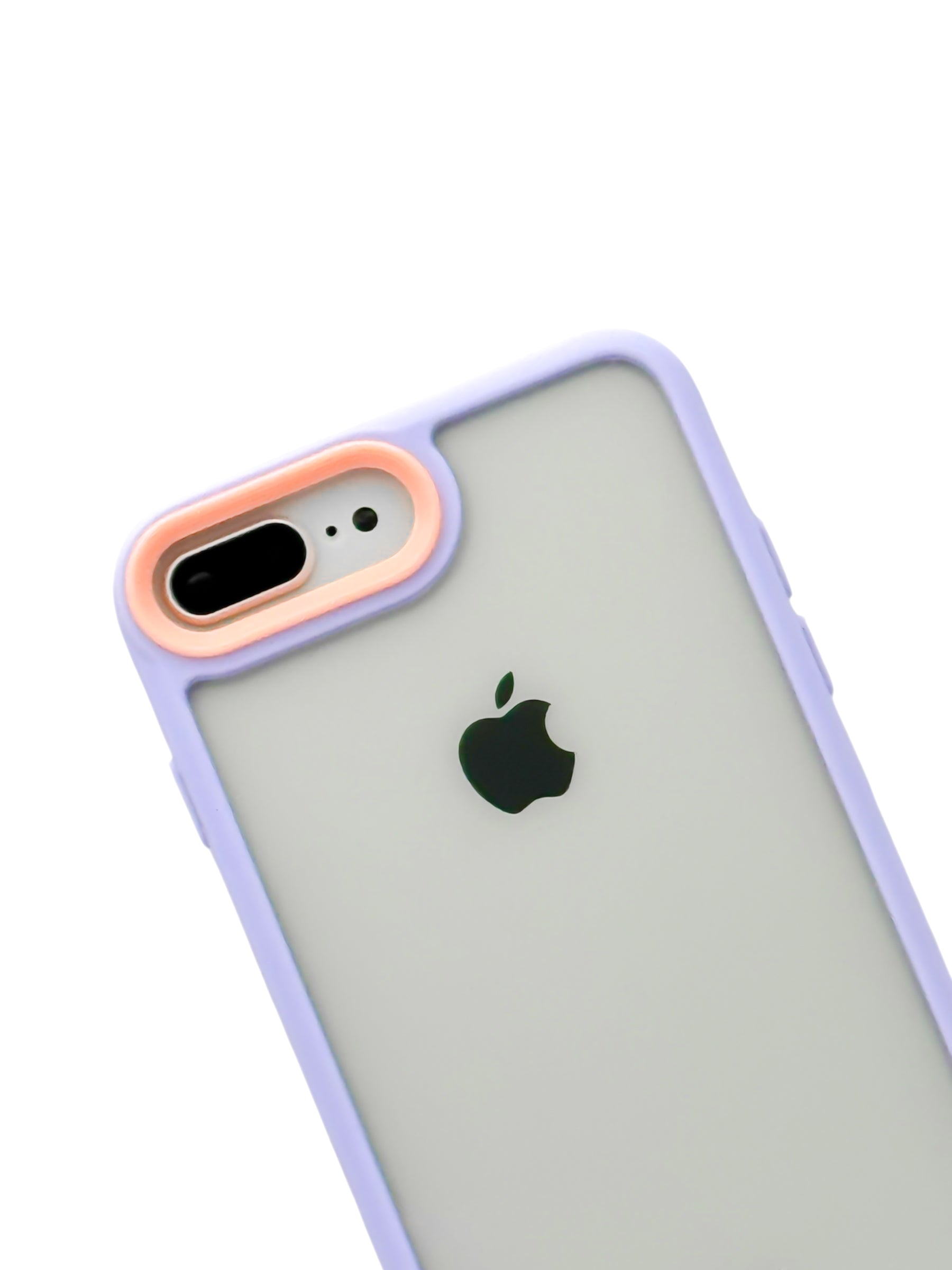 Funda transparente Para iPhone 8 Plus / 7 Plus color lila