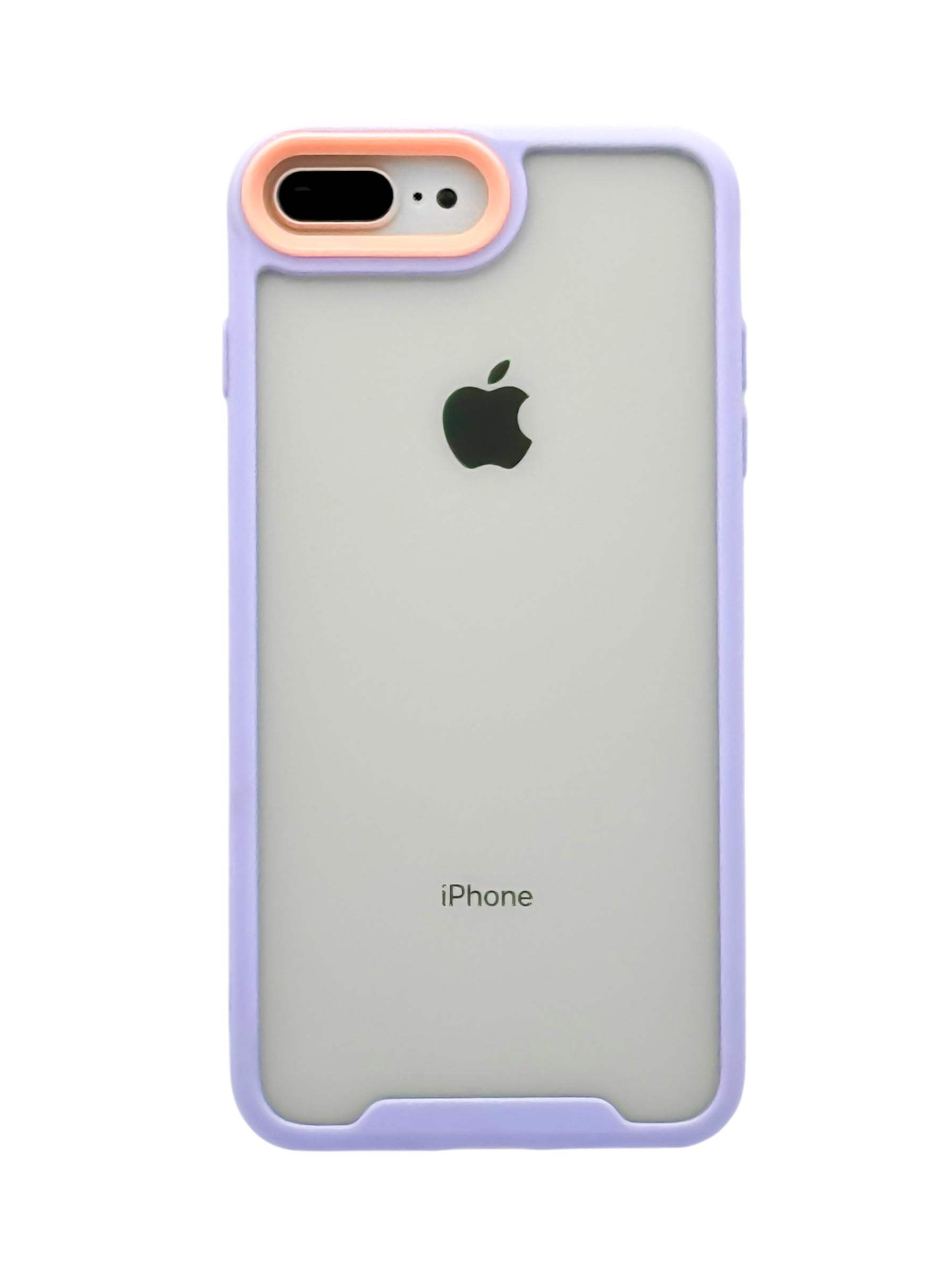 Funda transparente Para iPhone 8 Plus / 7 Plus color lila
