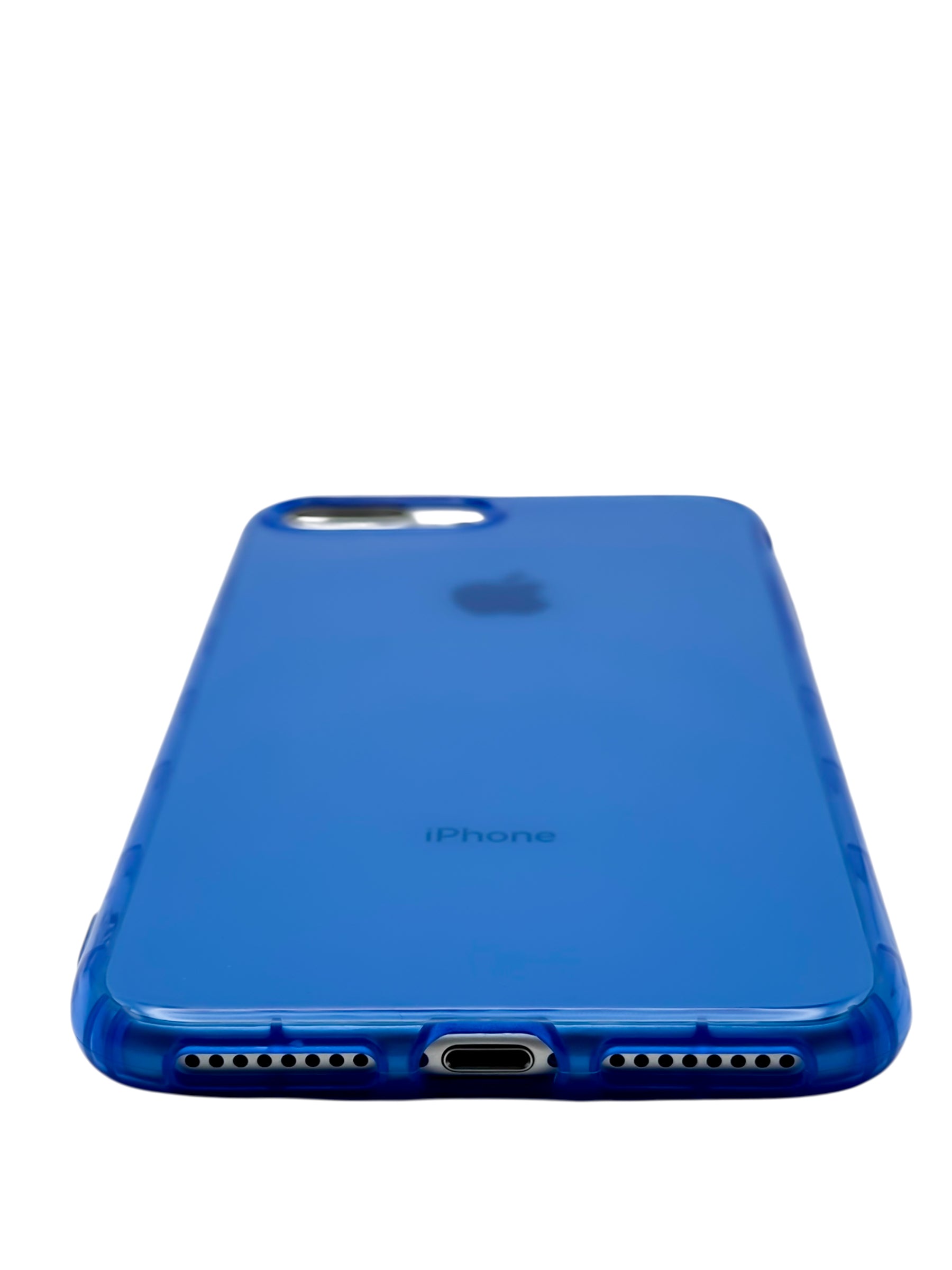 Funda Para iPhone 8 Plus / 7 Plus color Azul neon