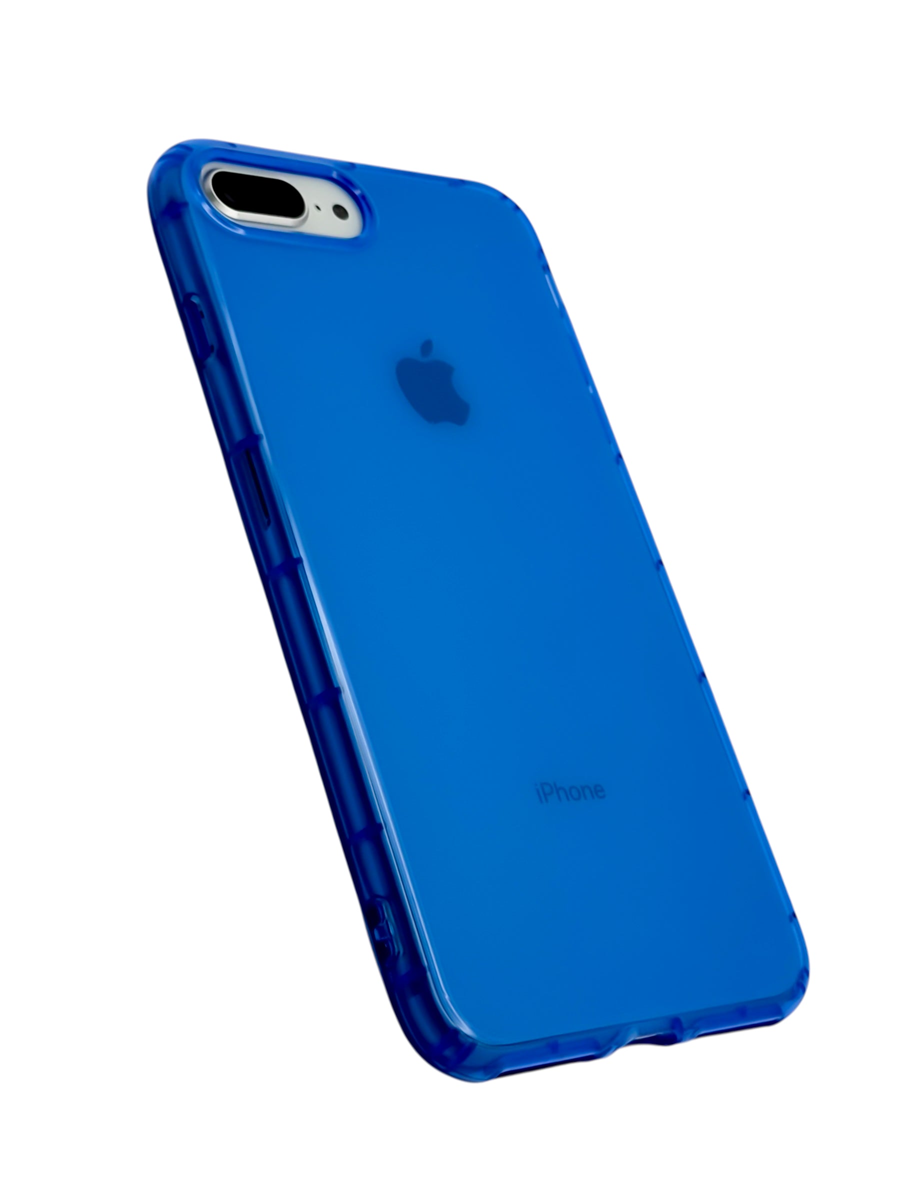 Funda Para iPhone 8 Plus / 7 Plus color Azul neon