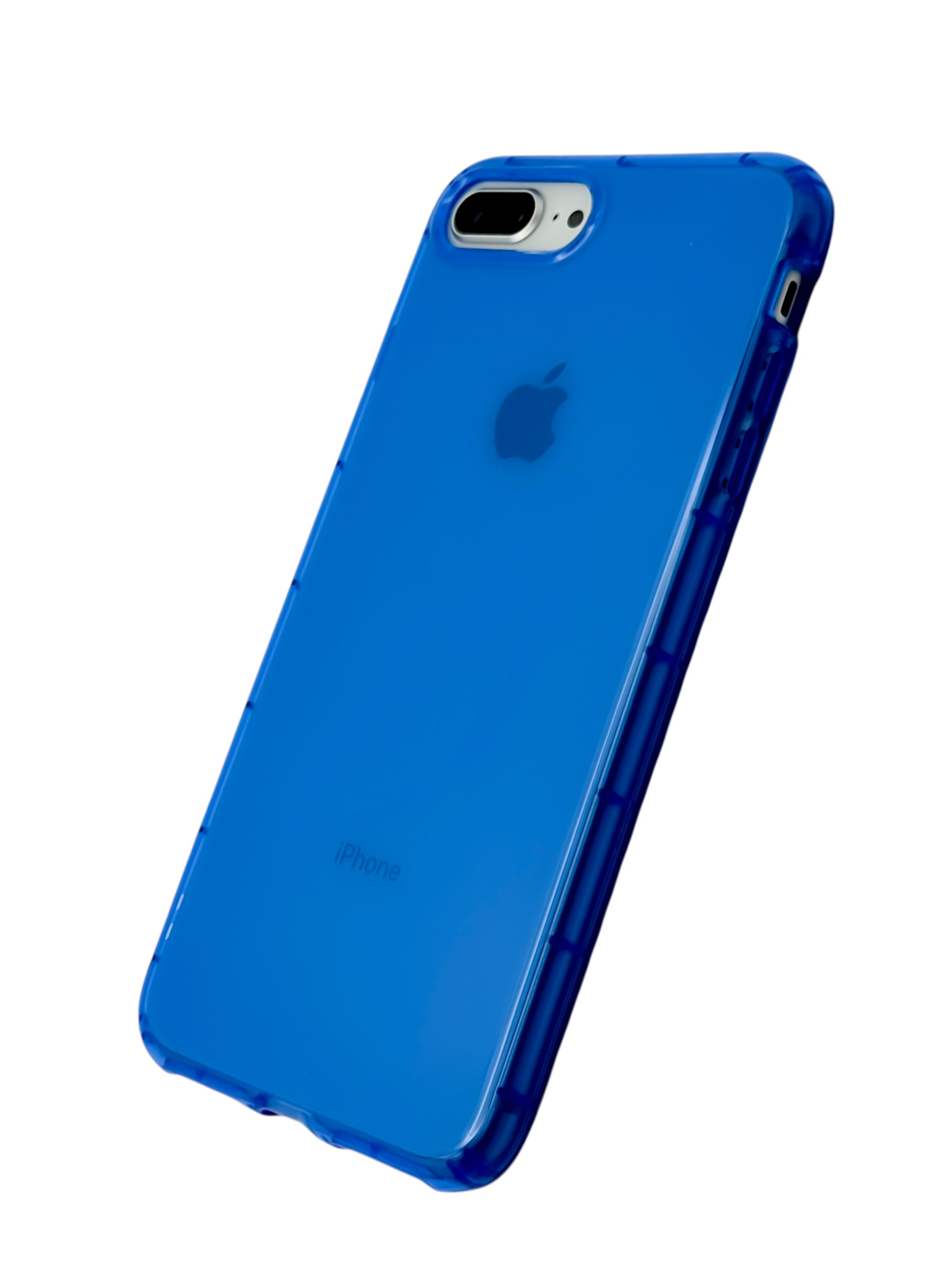 Funda Para iPhone 8 Plus / 7 Plus color Azul neon