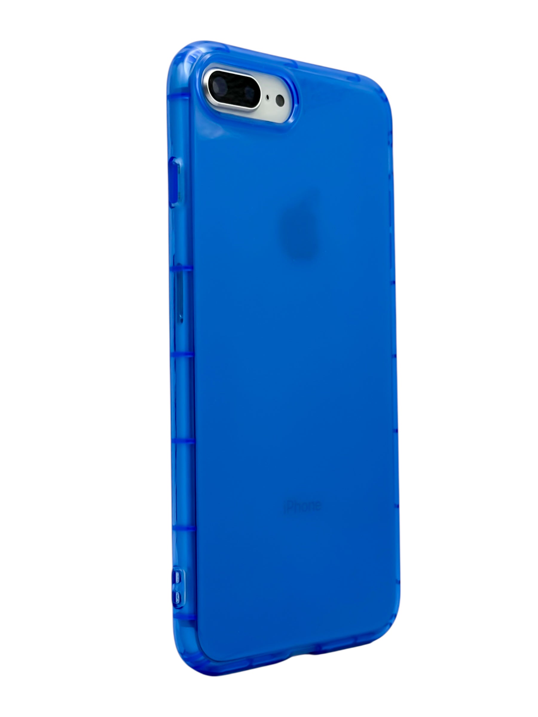 Funda Para iPhone 8 Plus / 7 Plus color Azul neon