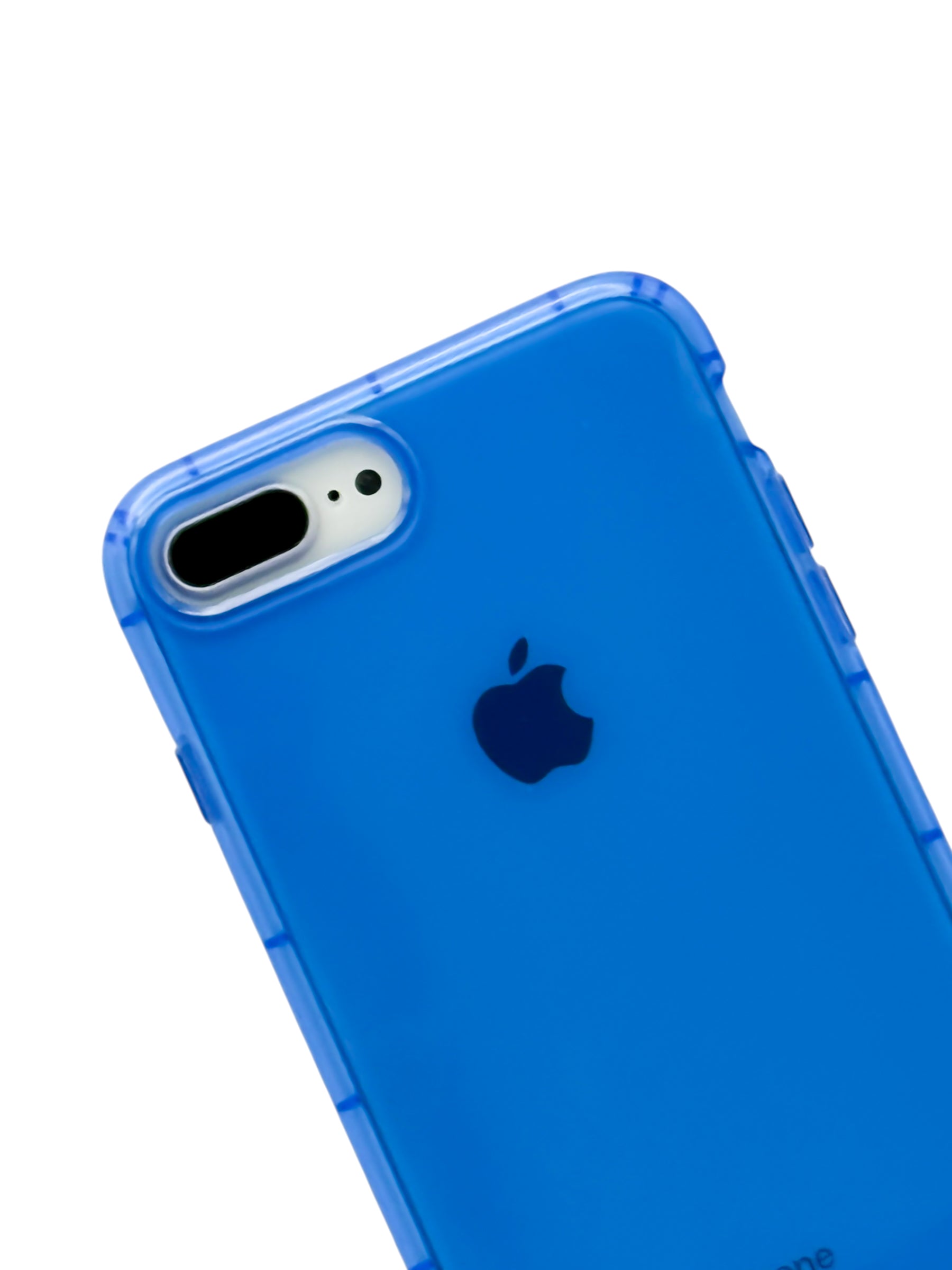 Funda Para iPhone 8 Plus / 7 Plus color Azul neon