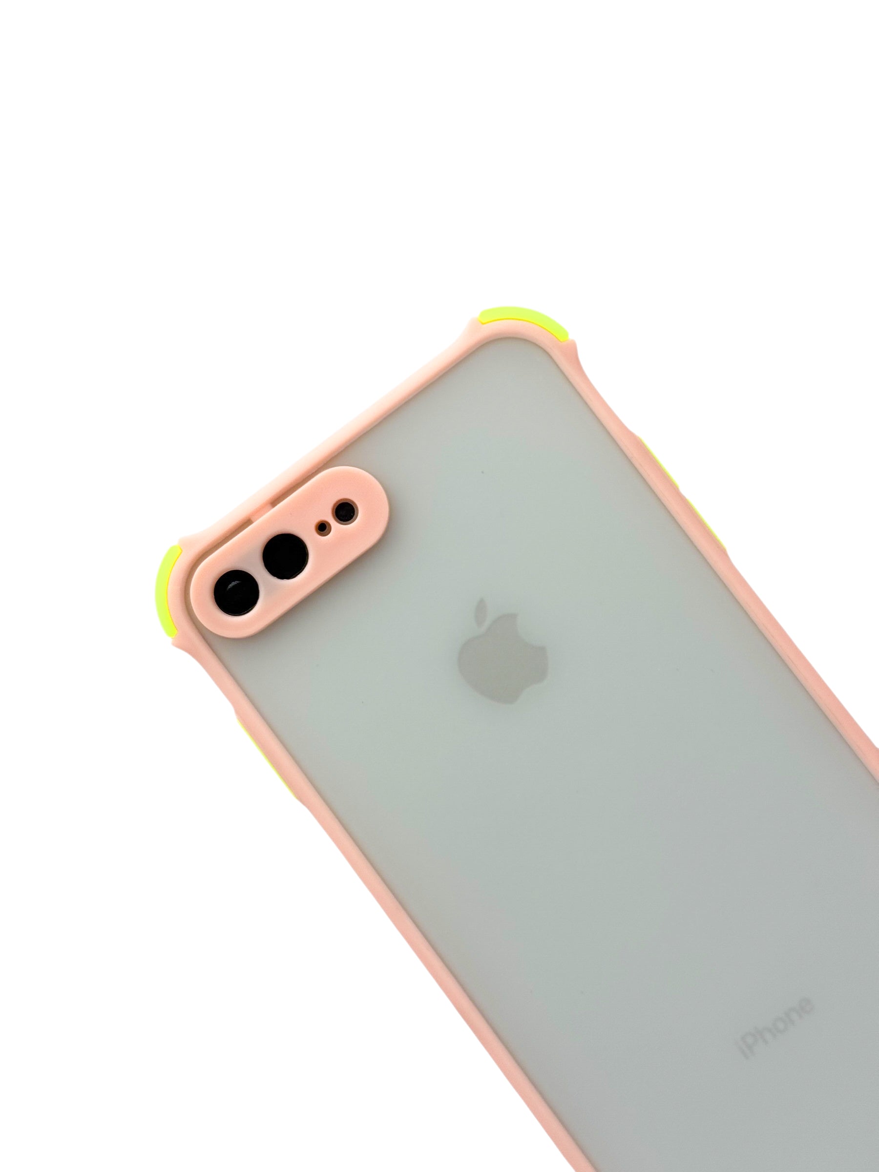 Funda mate con esquinas reforzadas Para iPhone 8 Plus / 7 Plus color rosa