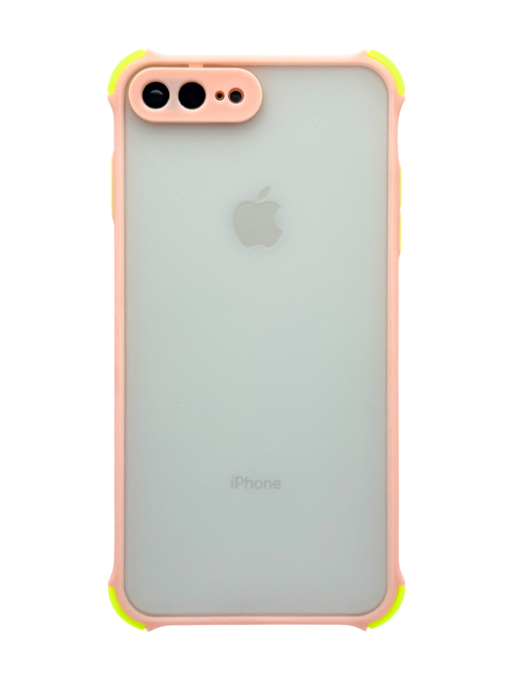 Funda mate con esquinas reforzadas Para iPhone 8 Plus / 7 Plus color rosa