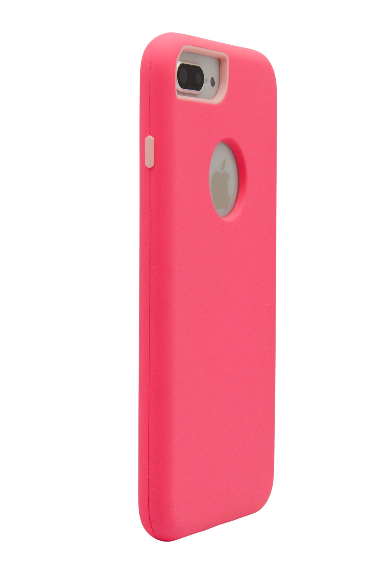 Funda slim Para iPhone 8 Plus / 7 Plus color rosa neon
