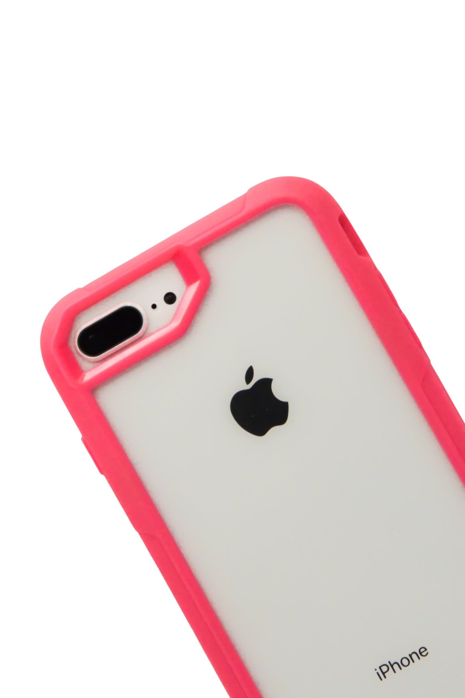 Funda 2 en 1 Para iPhone 8 Plus / 7 Plus color Rosa neon