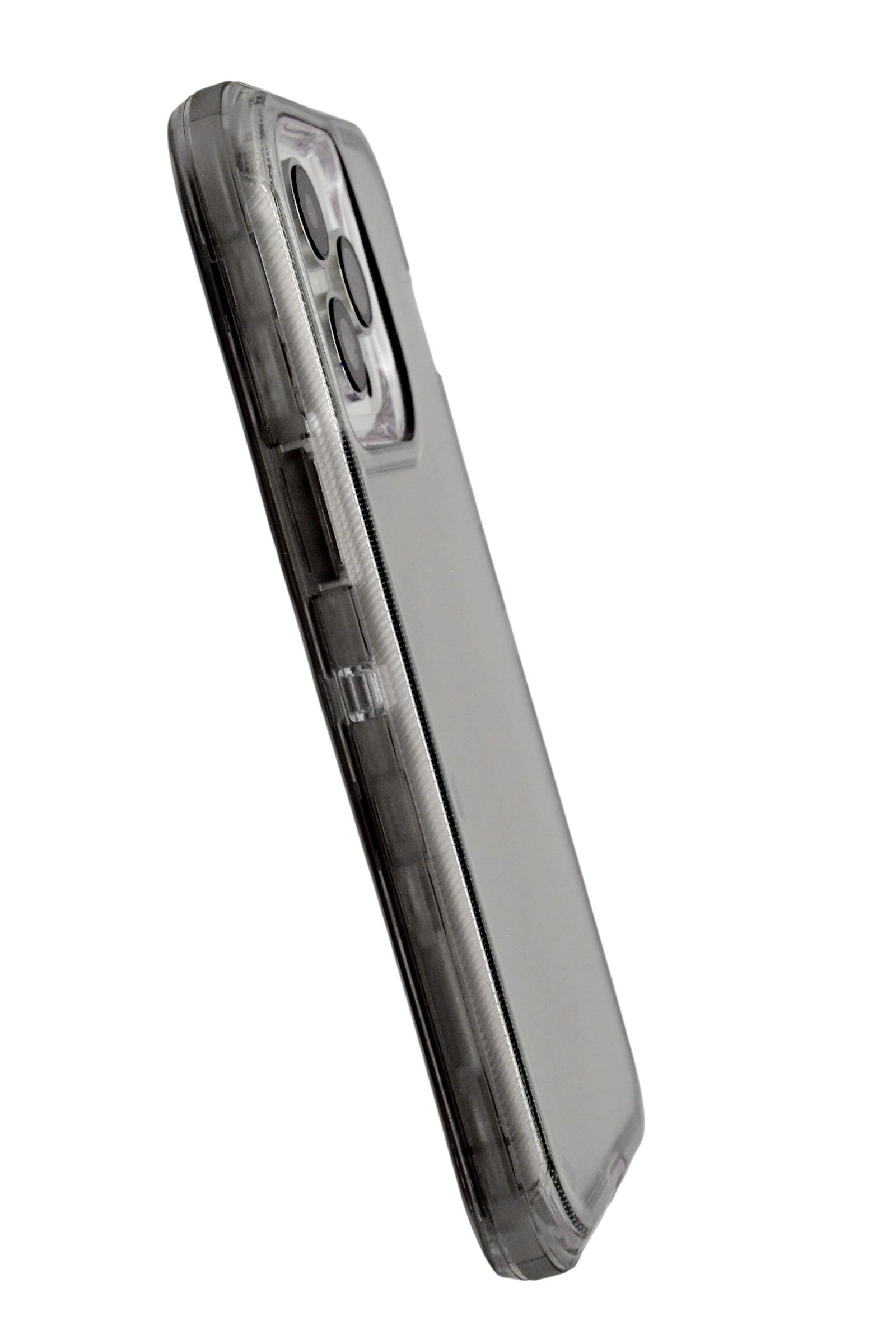 Funda para iPhone 14 Pro Max (6.7) uso rudo extremo 3 en 1 color Humo