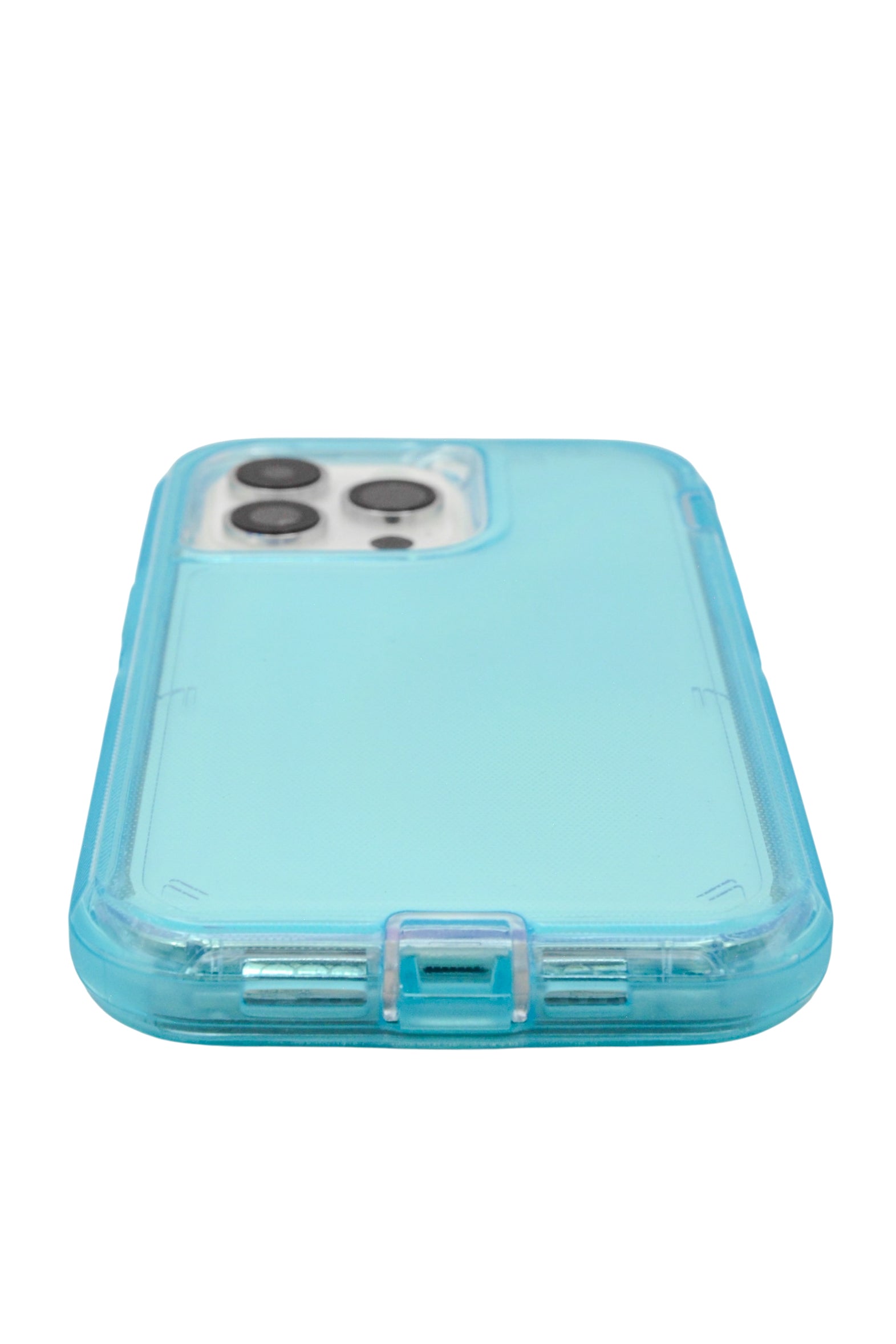 Funda para iPhone 14 Pro Max (6.7) uso rudo extremo 3 en 1 color Azul
