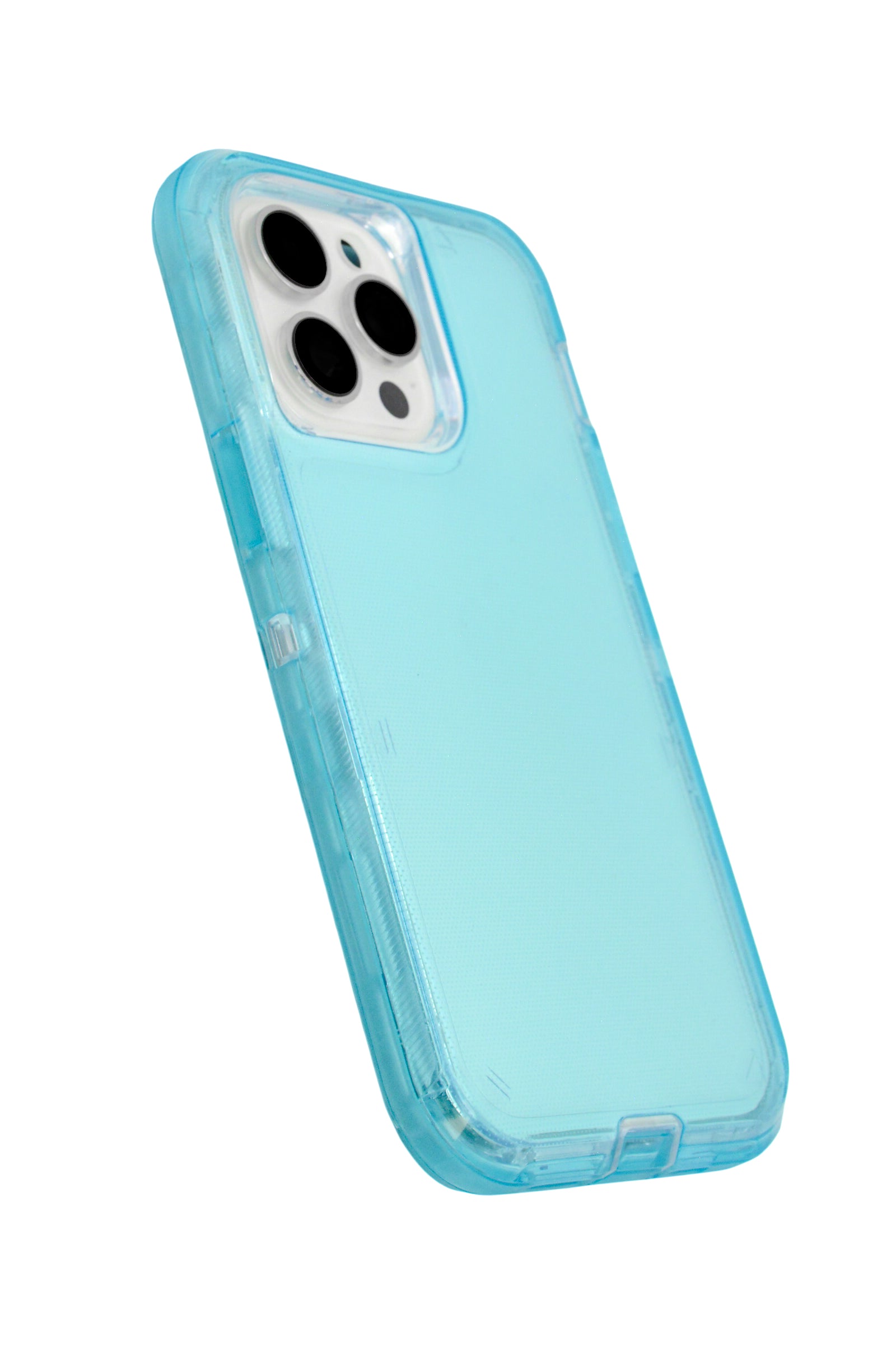 Funda para iPhone 14 Pro Max (6.7) uso rudo extremo 3 en 1 color Azul