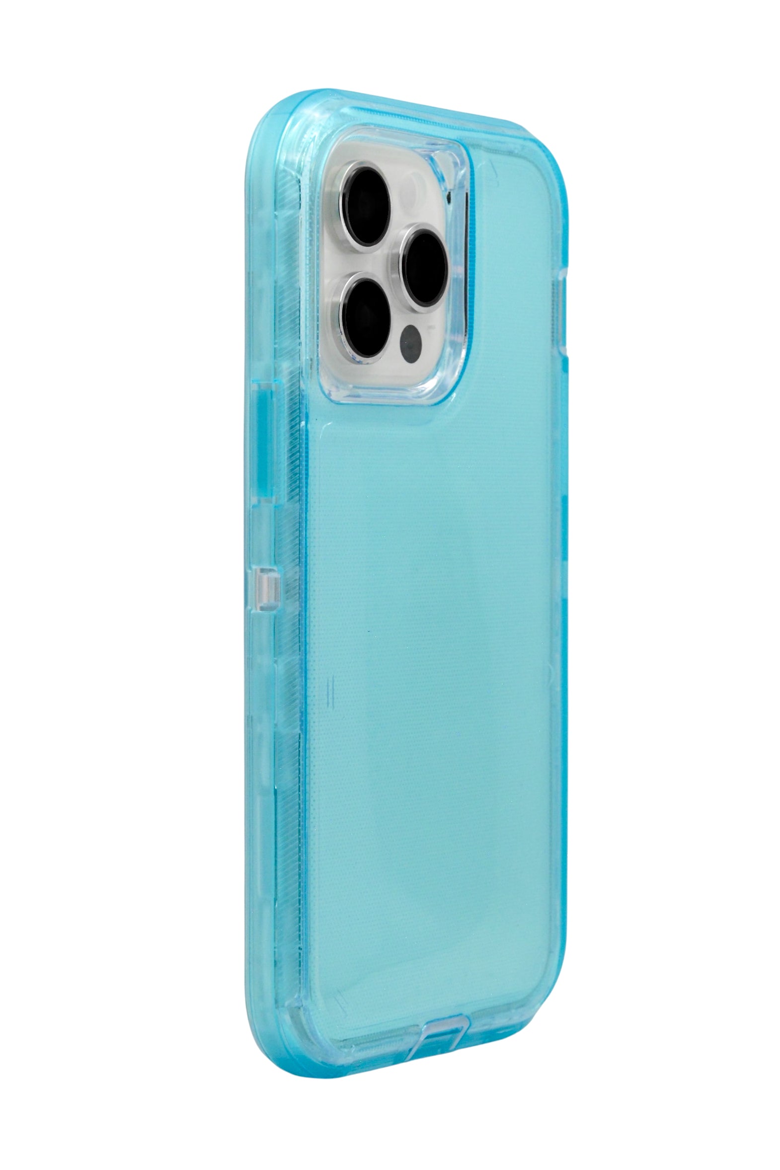 Funda para iPhone 14 Pro Max (6.7) uso rudo extremo 3 en 1 color Azul