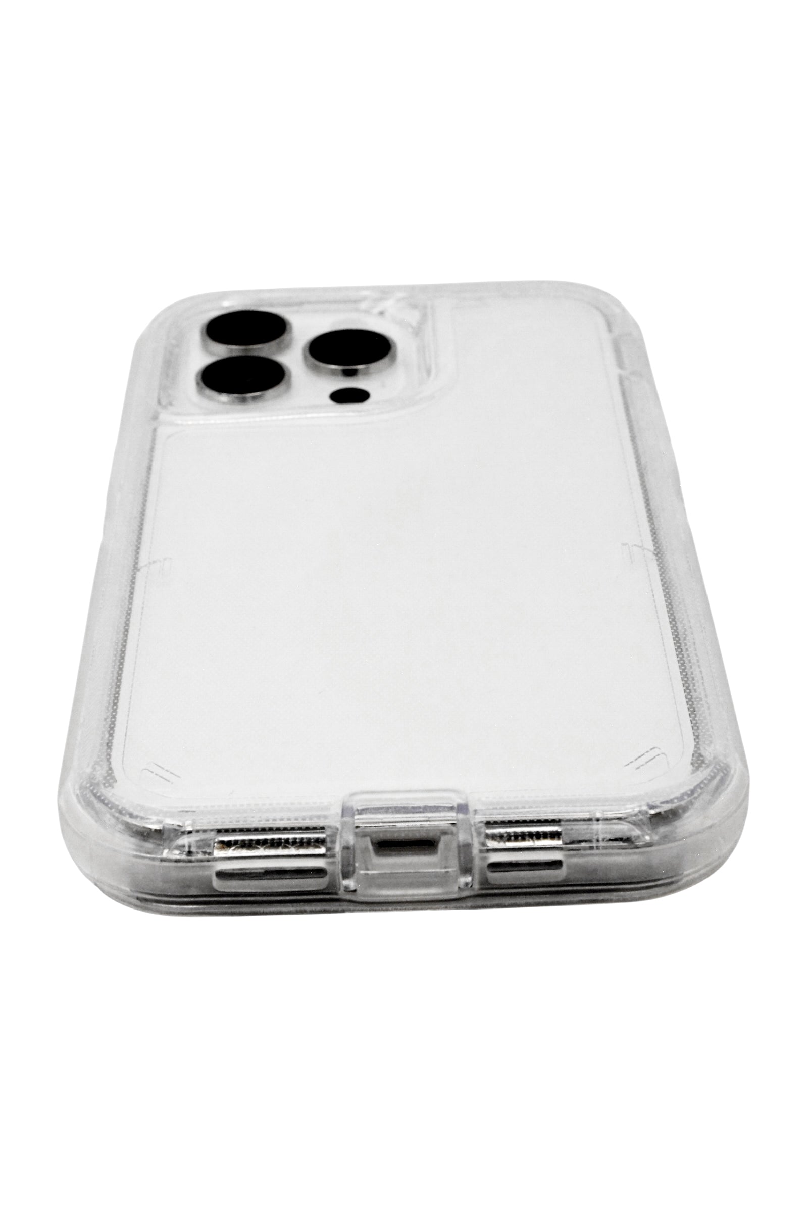 Funda para iPhone 13 Pro Max (6.7) uso rudo extremo 3 en 1 color Transparente