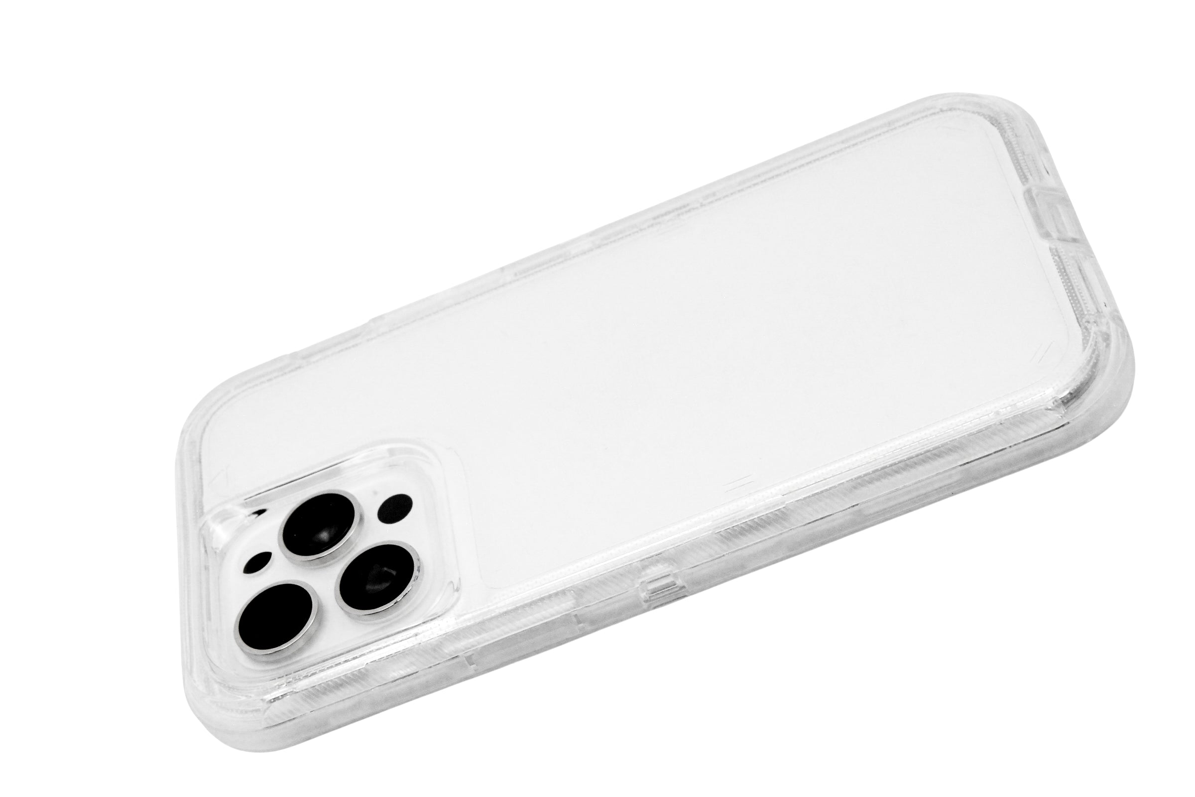 Funda para iPhone 13 Pro Max (6.7) uso rudo extremo 3 en 1 color Transparente