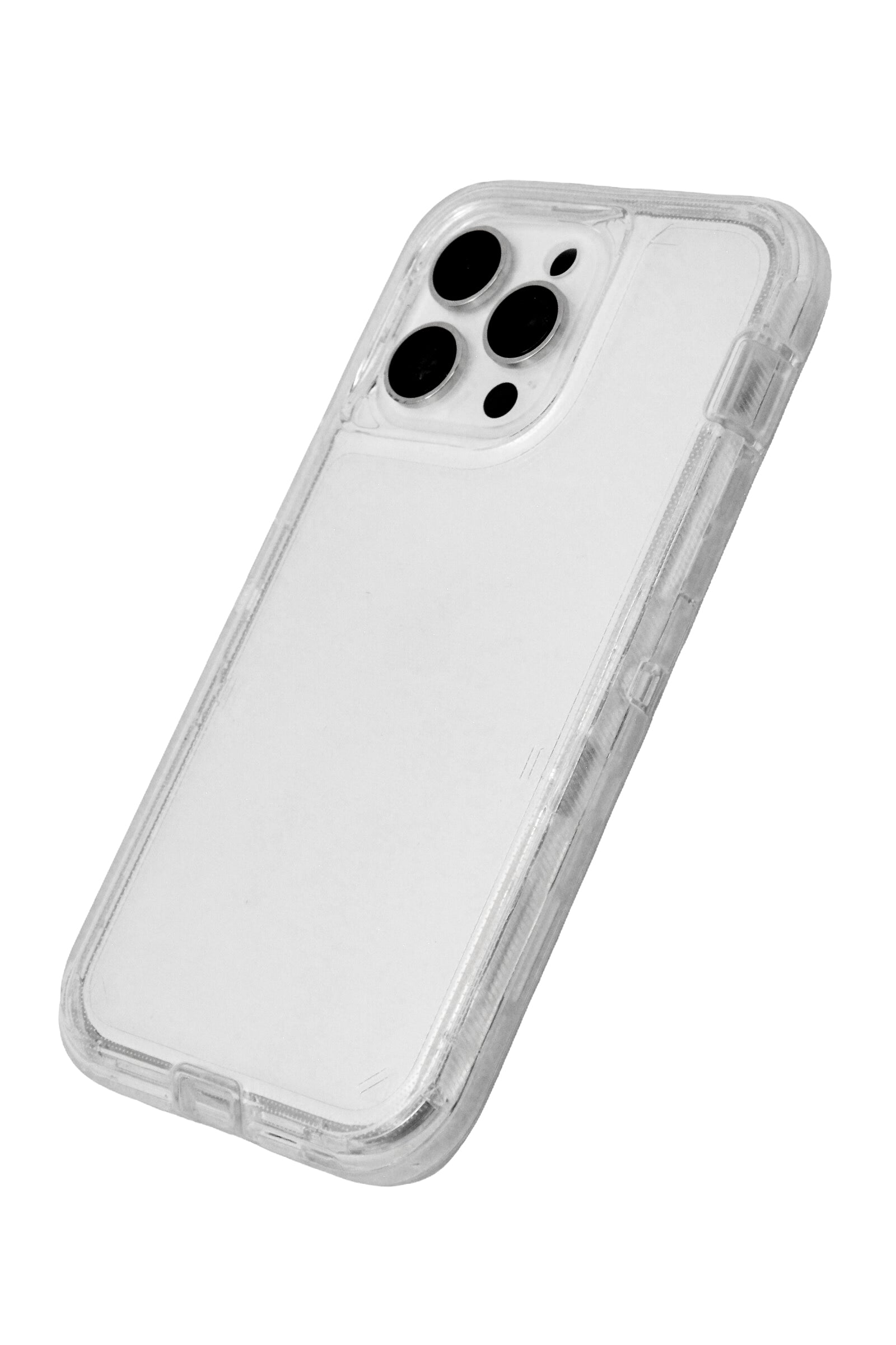 Funda para iPhone 13 Pro Max (6.7) uso rudo extremo 3 en 1 color Transparente