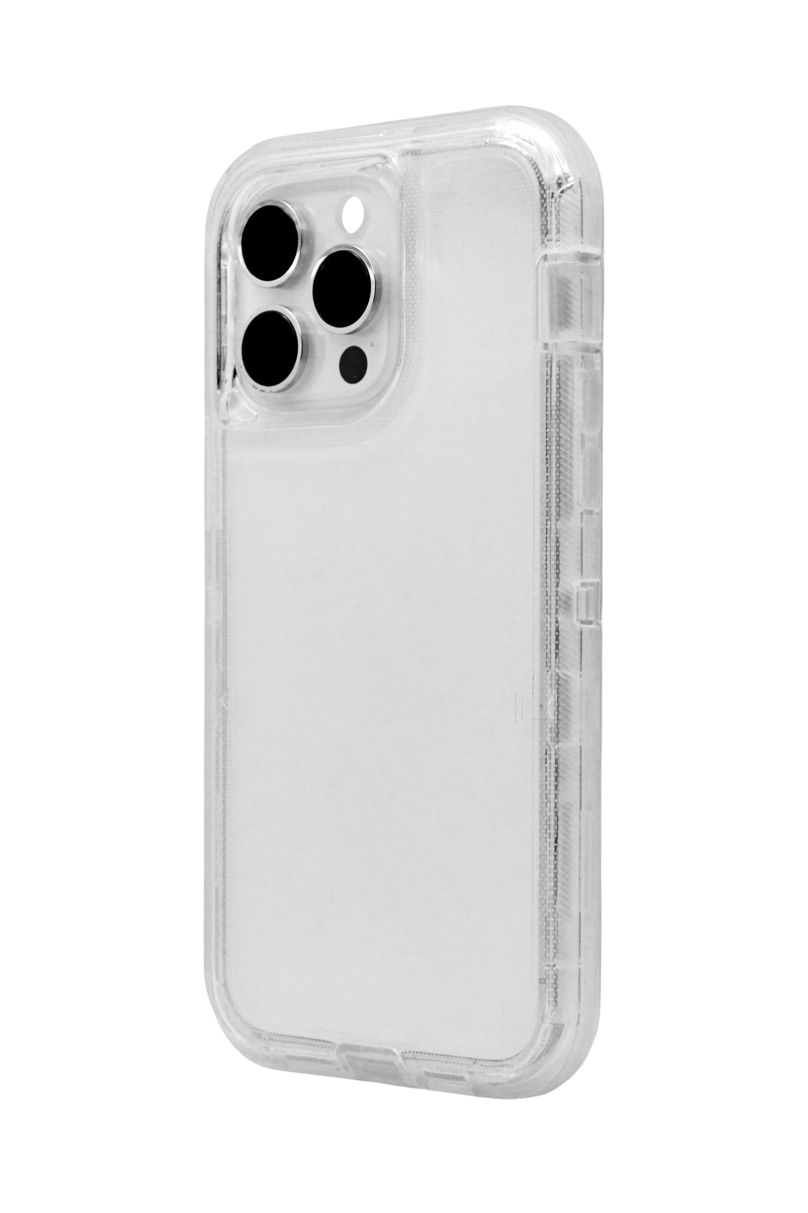 Funda para iPhone 13 Pro Max (6.7) uso rudo extremo 3 en 1 color Transparente