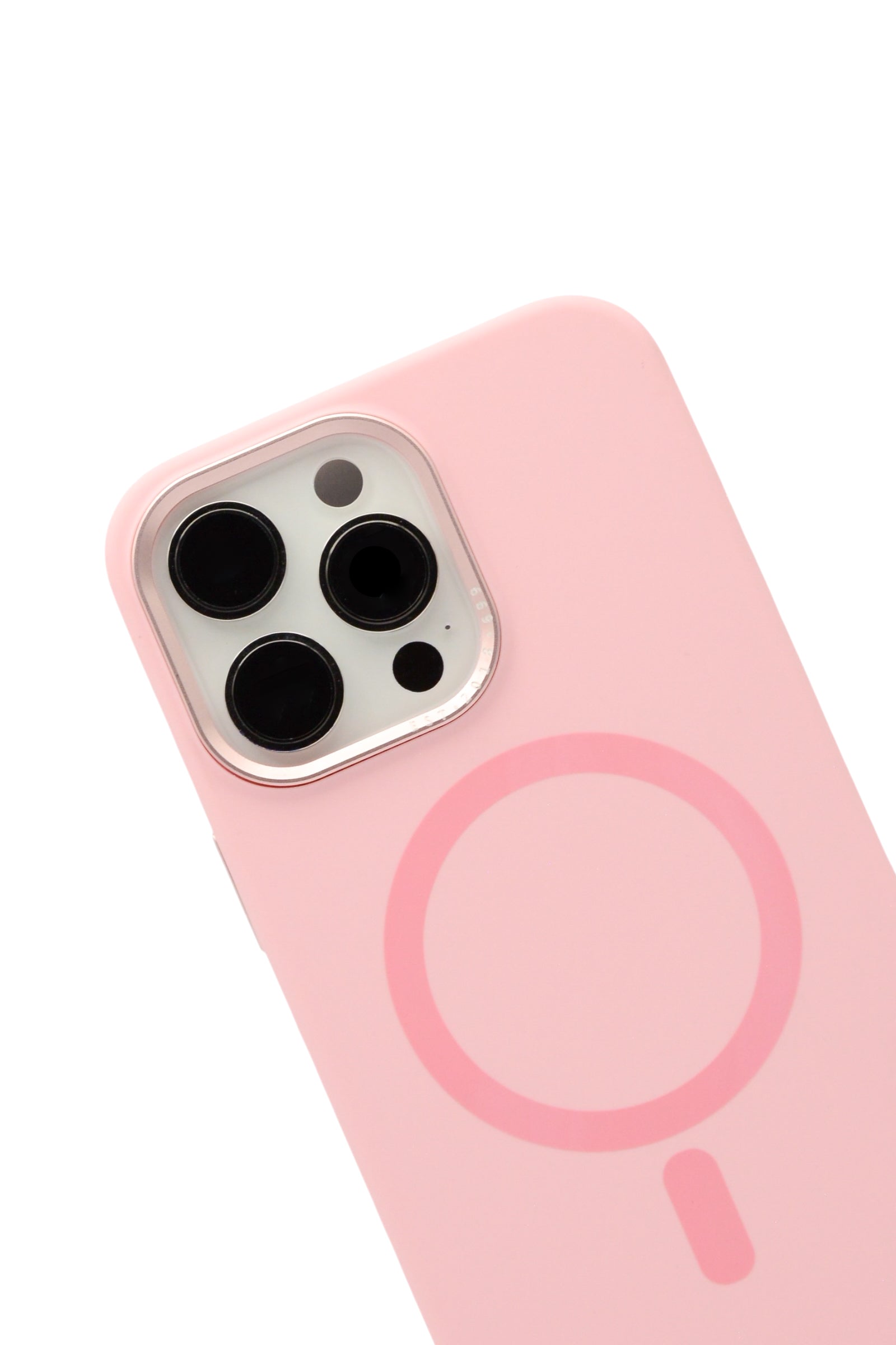 Funda para iPhone 13 Pro Max (6.7) silicona, compatible con magsafe, color rosa