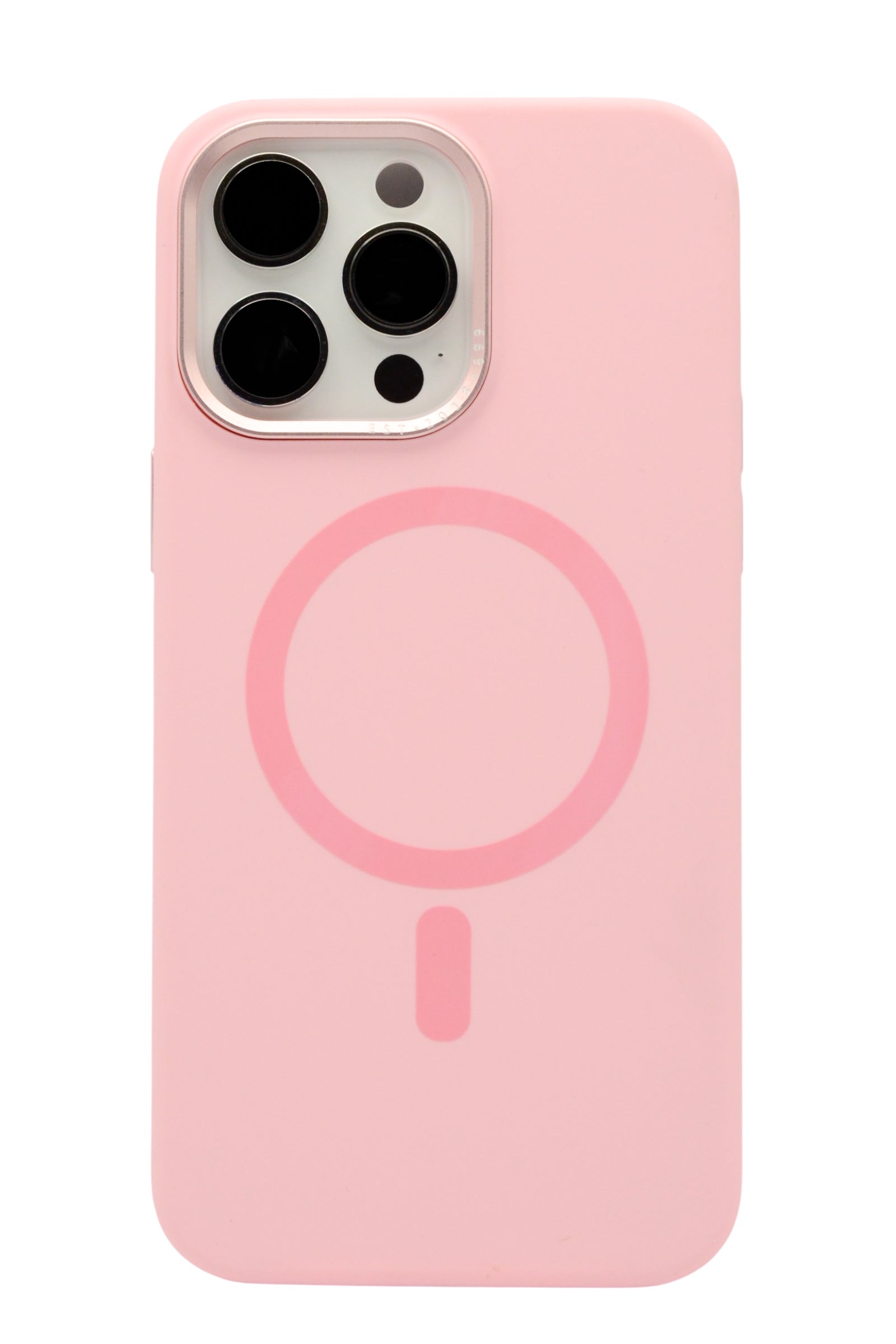 Funda para iPhone 13 Pro Max (6.7) silicona, compatible con magsafe, color rosa